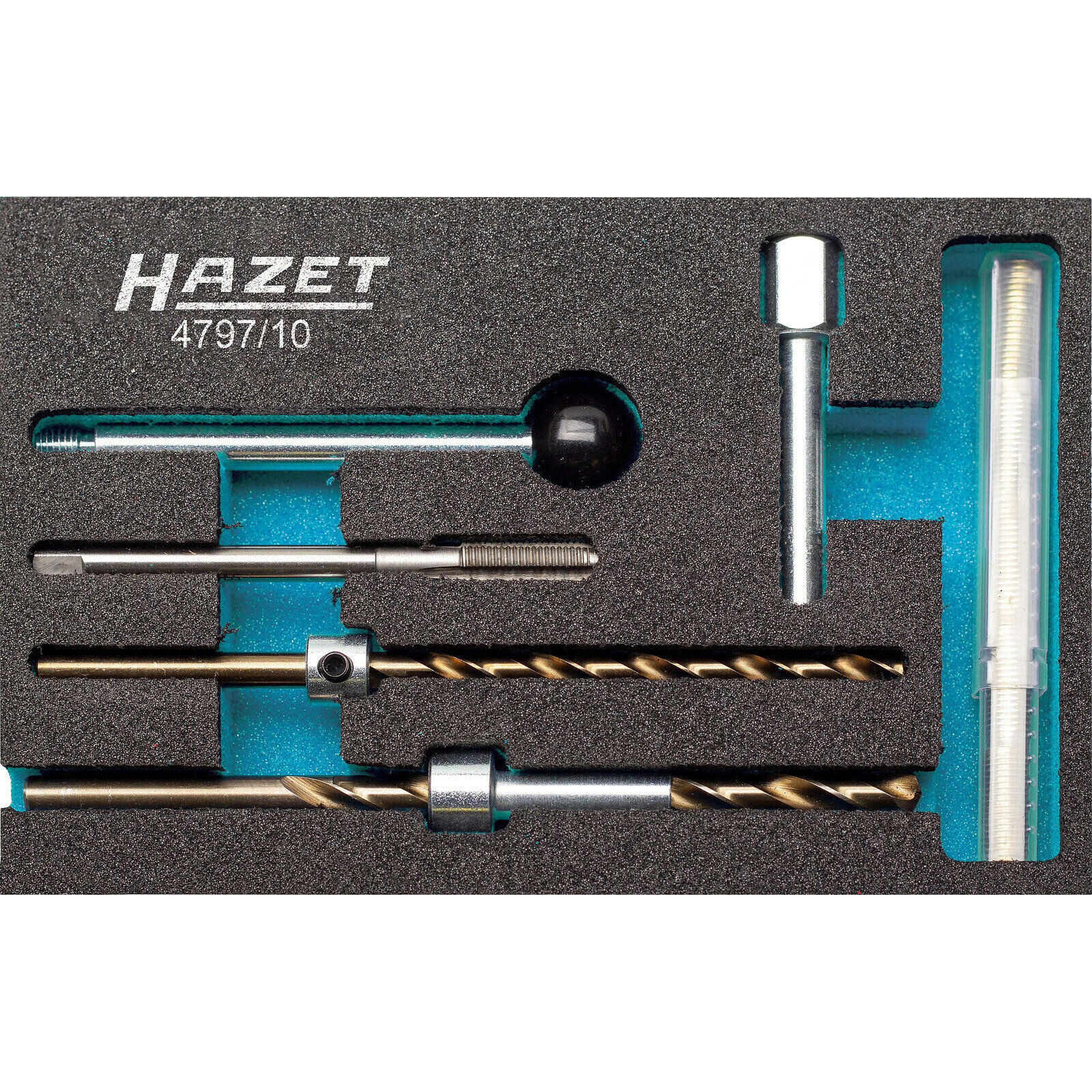 Jeu réparation filetage vis fixation injecteur 10 pièces moteurs CDI Mercedes-Benz HAZET - 4797/10