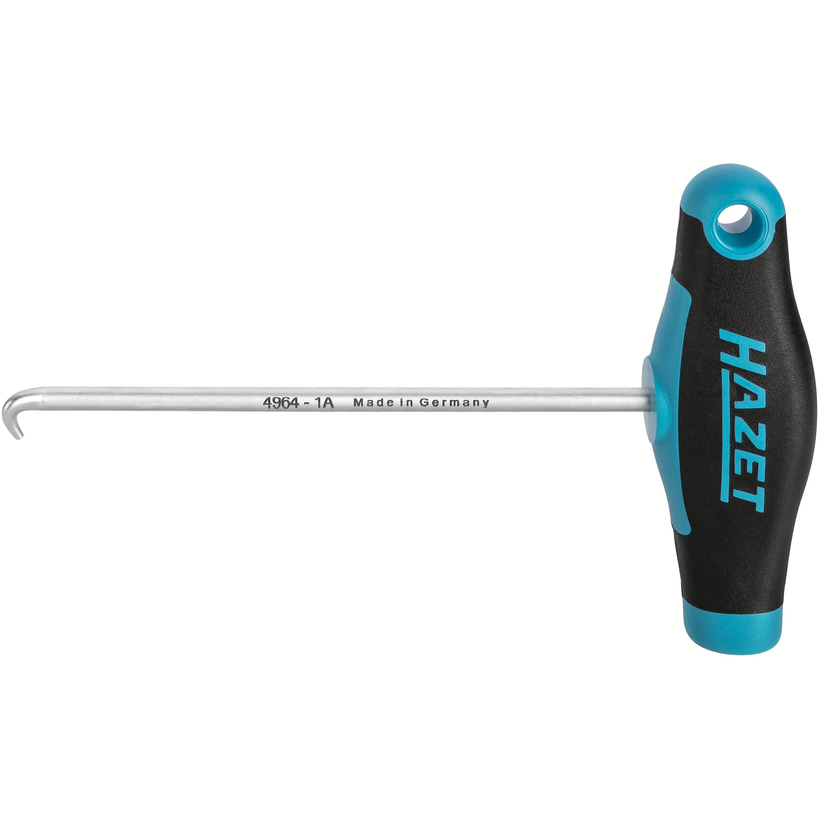 Outil montage ressorts traction 162 mm manche T bimatière HAZET - 4964-1A