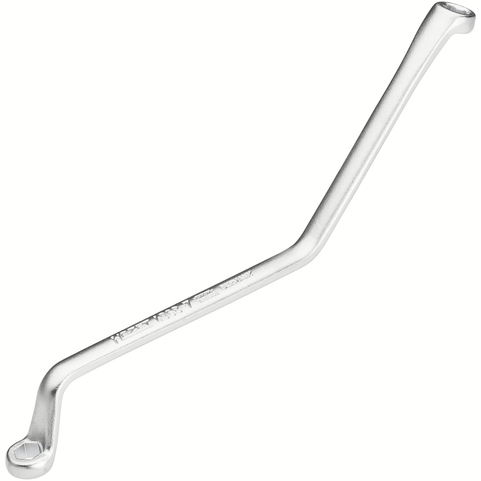 Clé de purge freins 7 mm 6 pans arquée coudée HAZET - 4968-7