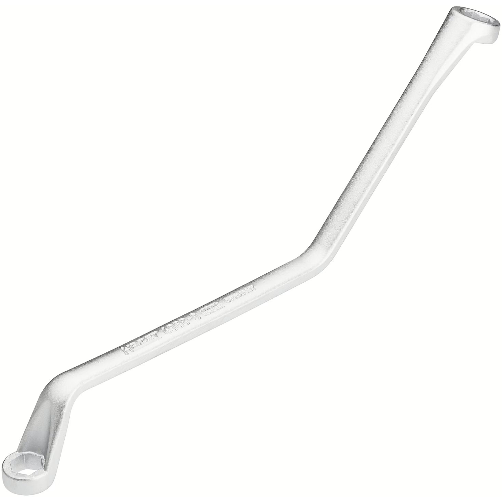 Clé de purge freins 9 mm 6 pans chromée coudée HAZET - 4968-9