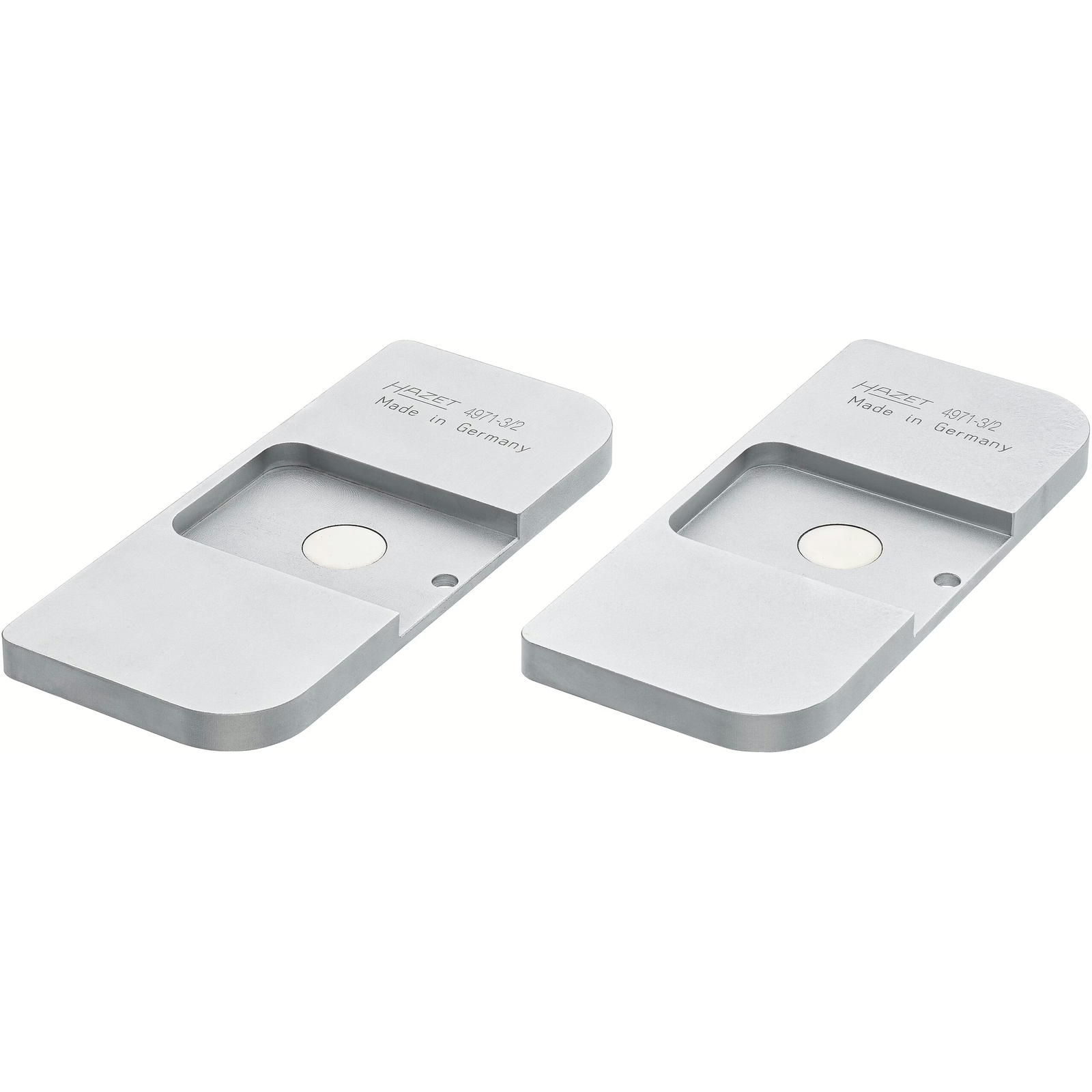 Jeu de plaques d'adaptation frein 165 x 70 x 6 mm pour étrier 6 pistons HAZET - 4971-3/2