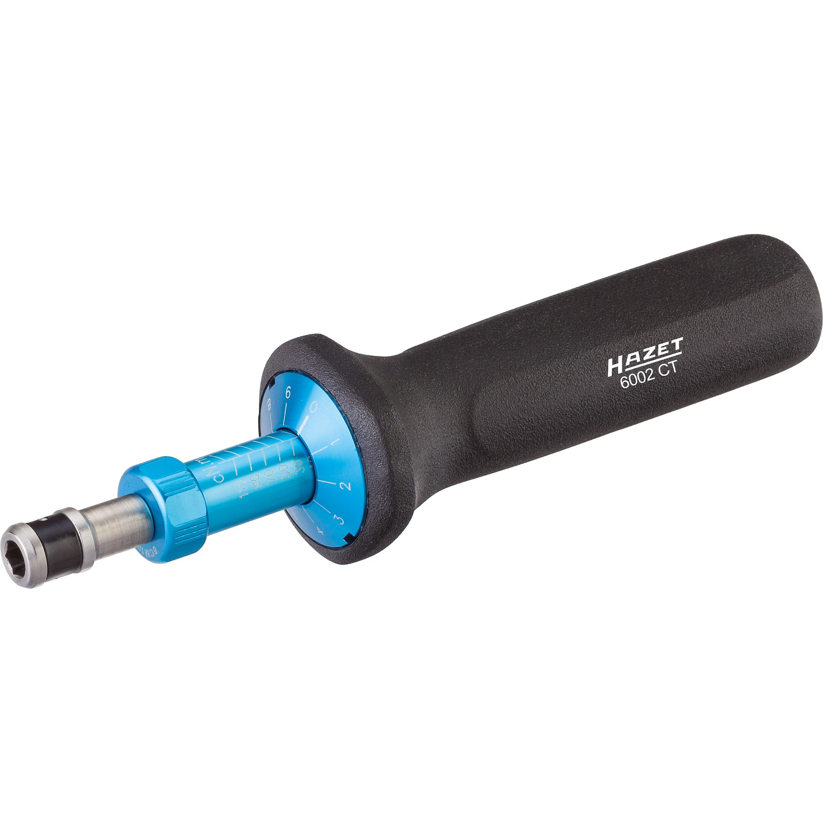 Tournevis dynamométrique 0,1–1,2 Nm hexagone creux 170 mm précision 5 % HAZET - 6002CT