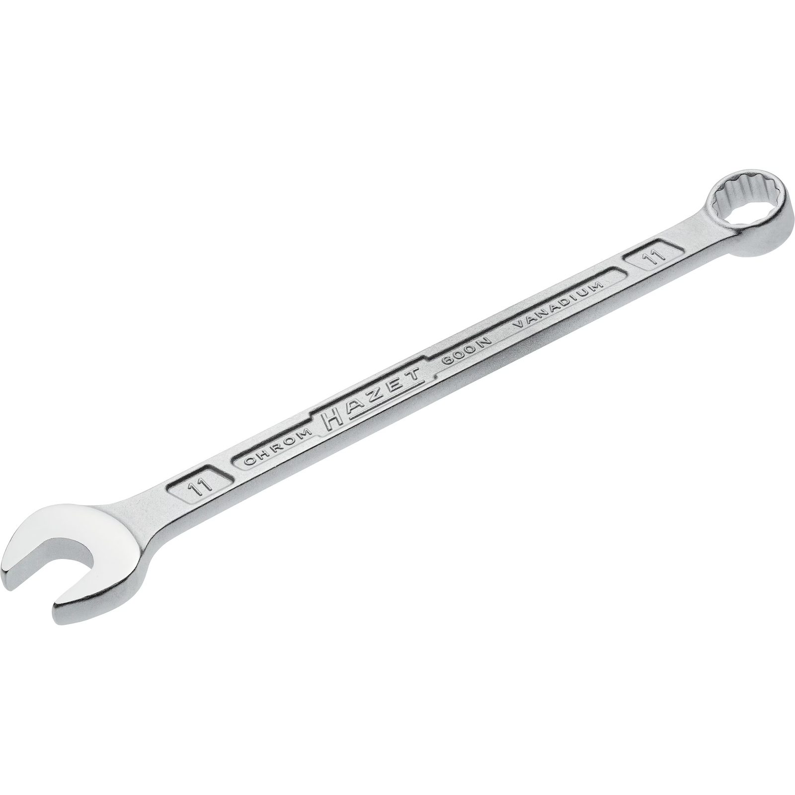 Clé mixte 11 mm Profil Traction 12 pans longue HAZET - 600N-11