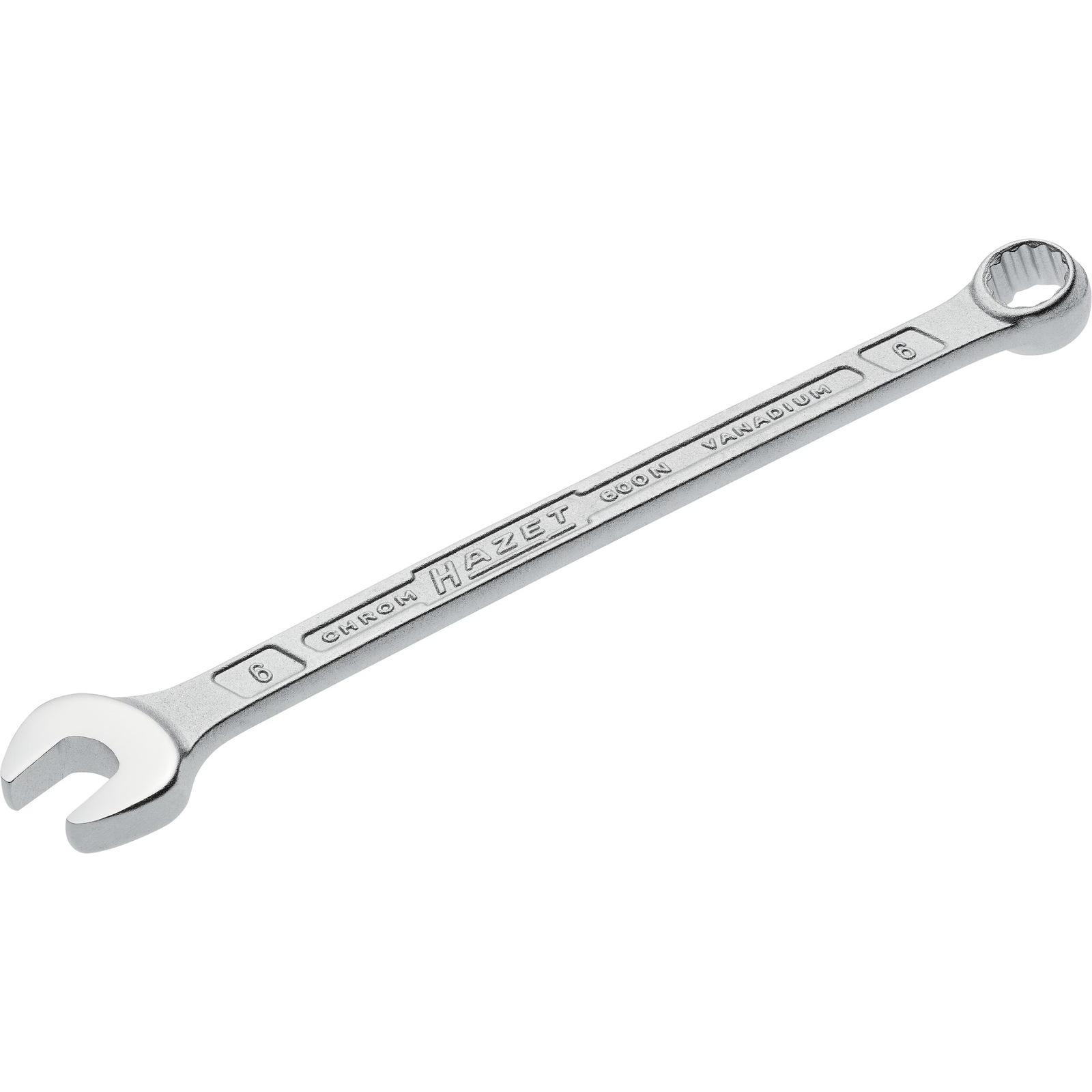 Clé mixte 6 mm profil traction 12 pans longue HAZET - 600N-6