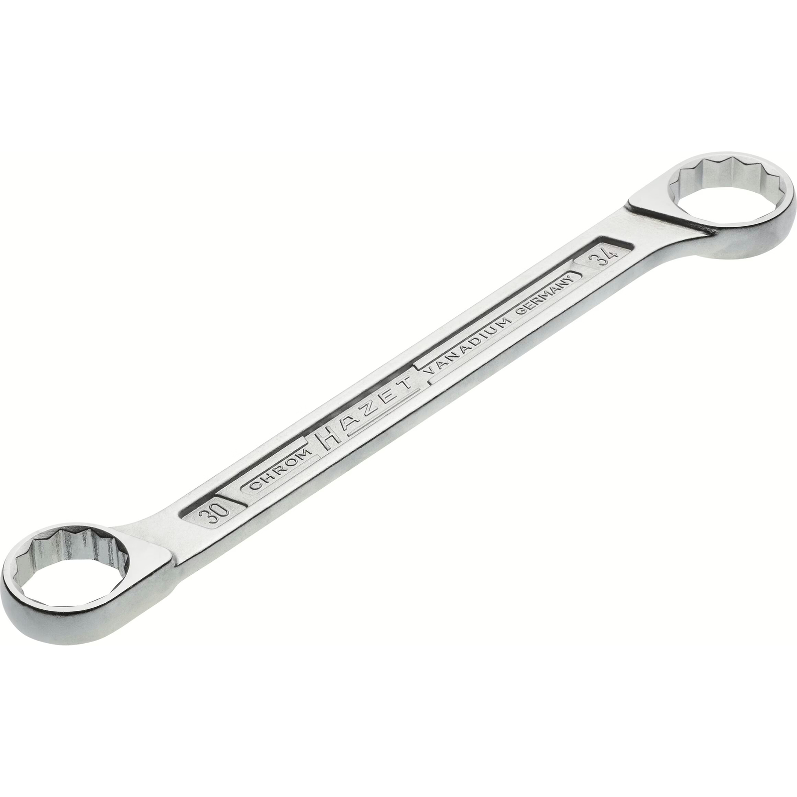 Clé polygonale double 30 x 34 mm profil Traction extérieur 12 pans HAZET - 610N-30X34