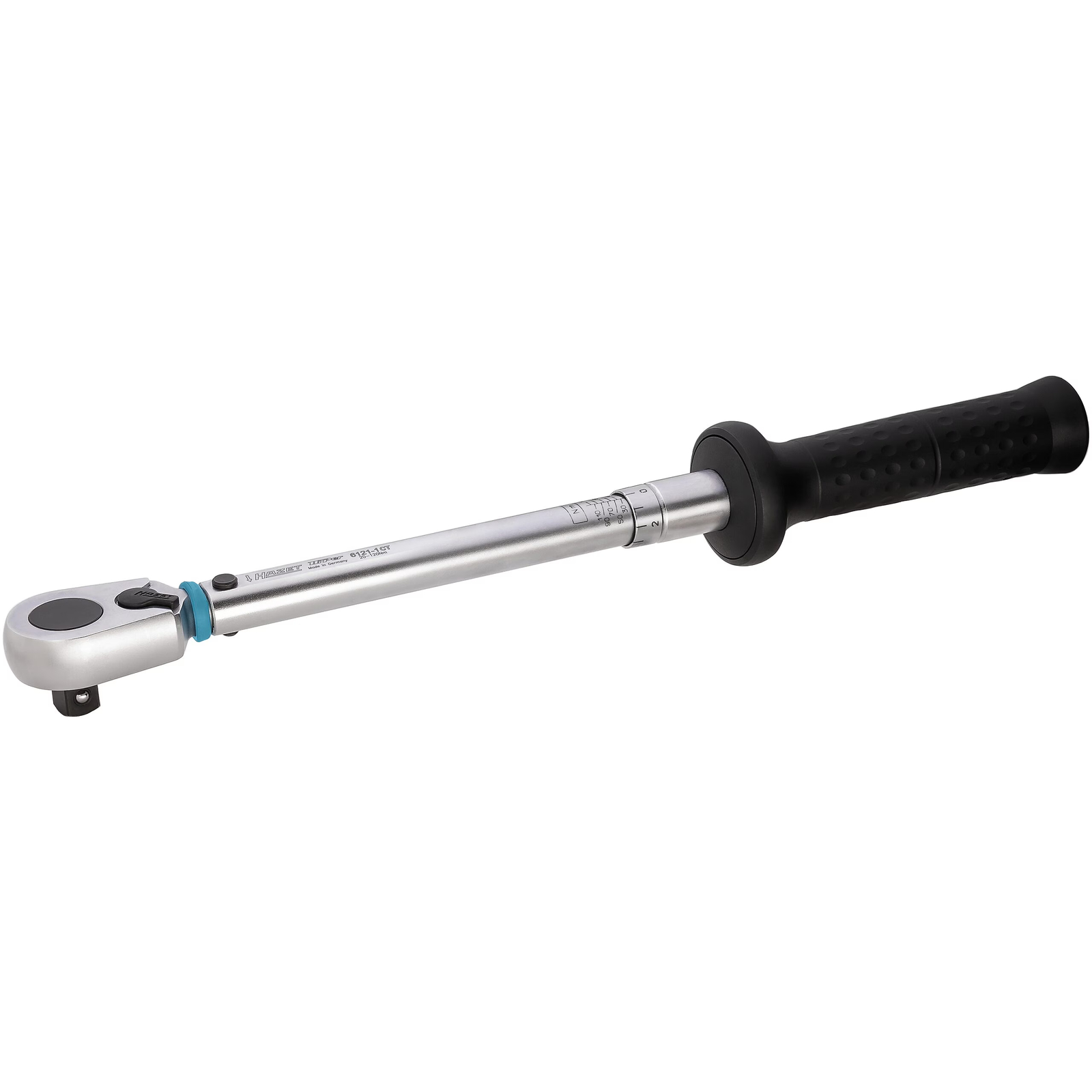 Clé dynamométrique 20-120 Nm carré massif précision 2% HAZET - 6121-1CT