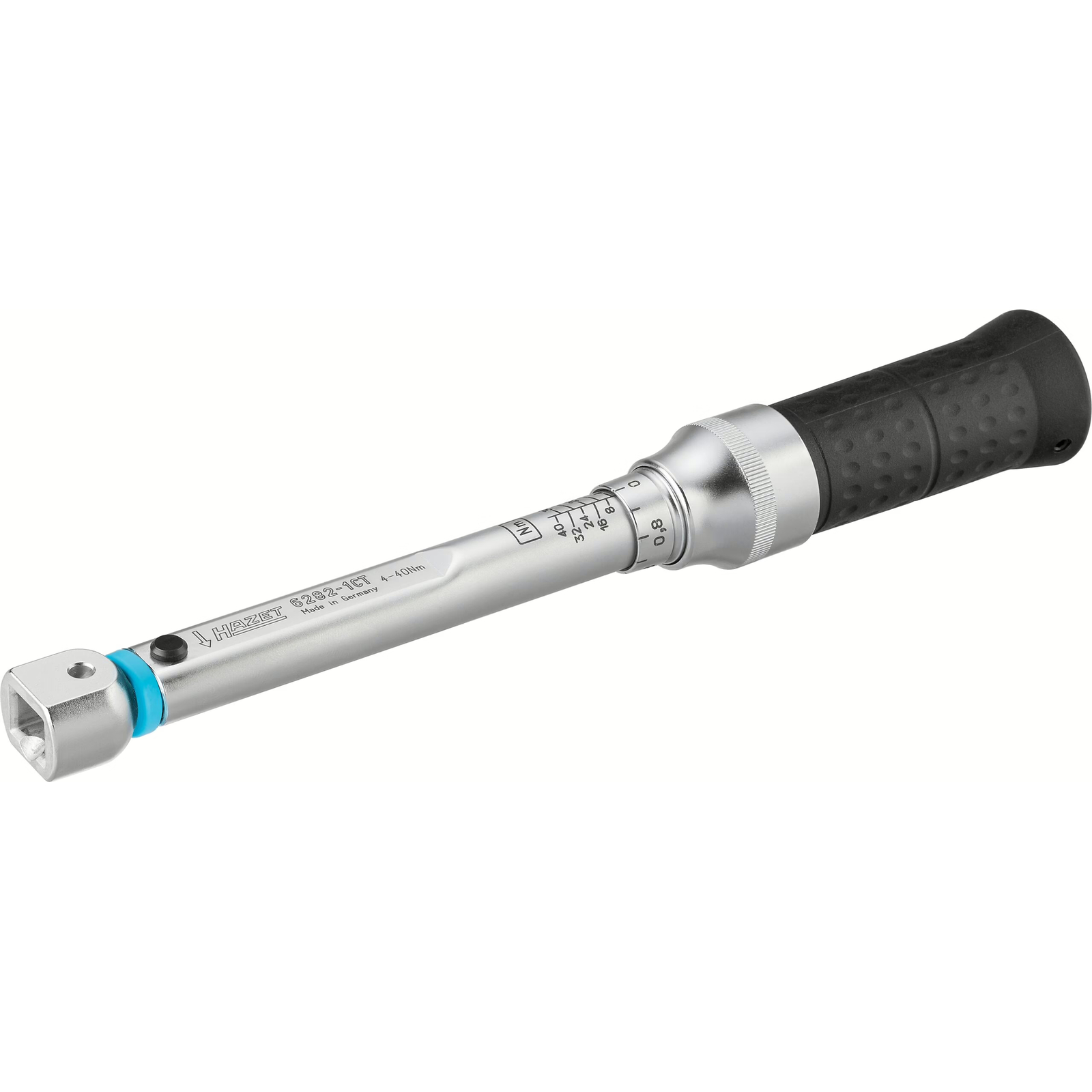Clé dynamométrique 4–40 Nm précision 2% carré femelle 9 x 12 mm HAZET - 6282-1CT