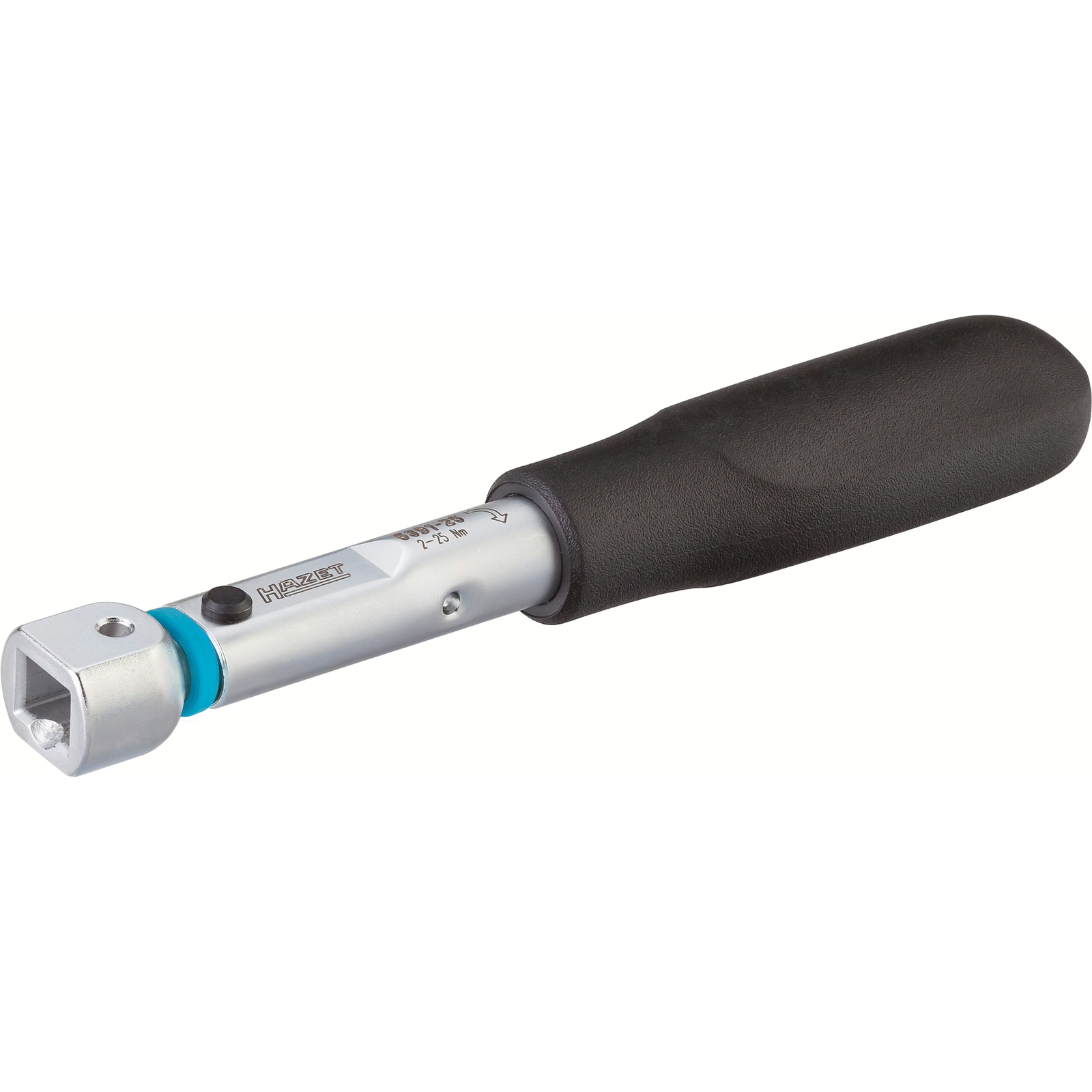Clé dynamométrique 2-25 Nm précision 2% carré femelle 9 x 12 mm HAZET - 6391-25