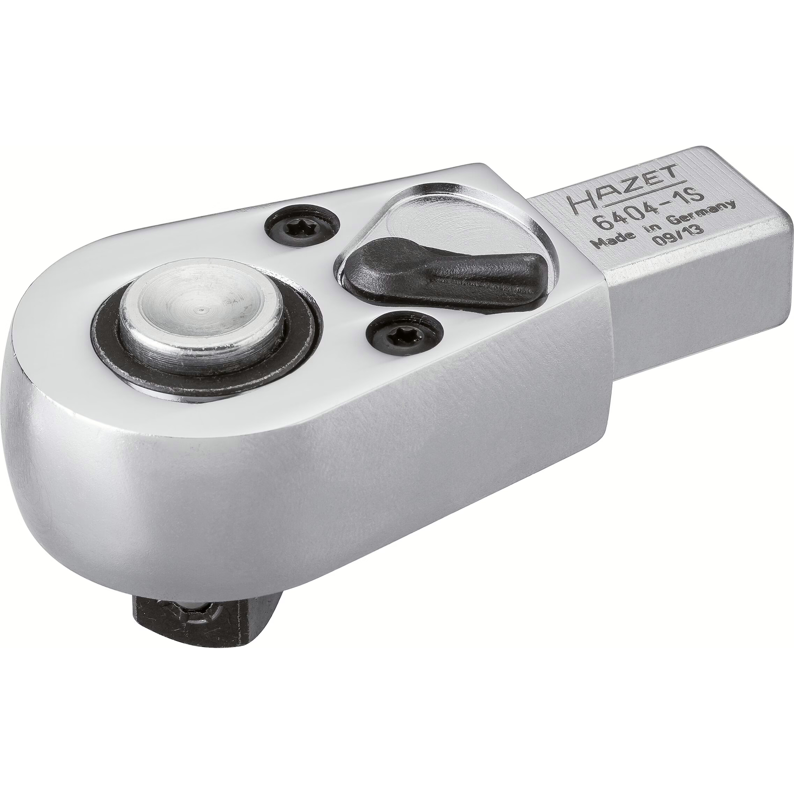 Attache mâle cliquet réversible carré femelle 14 x 18 mm massif carré massif 1/2 pouce HAZET - 6404-1S