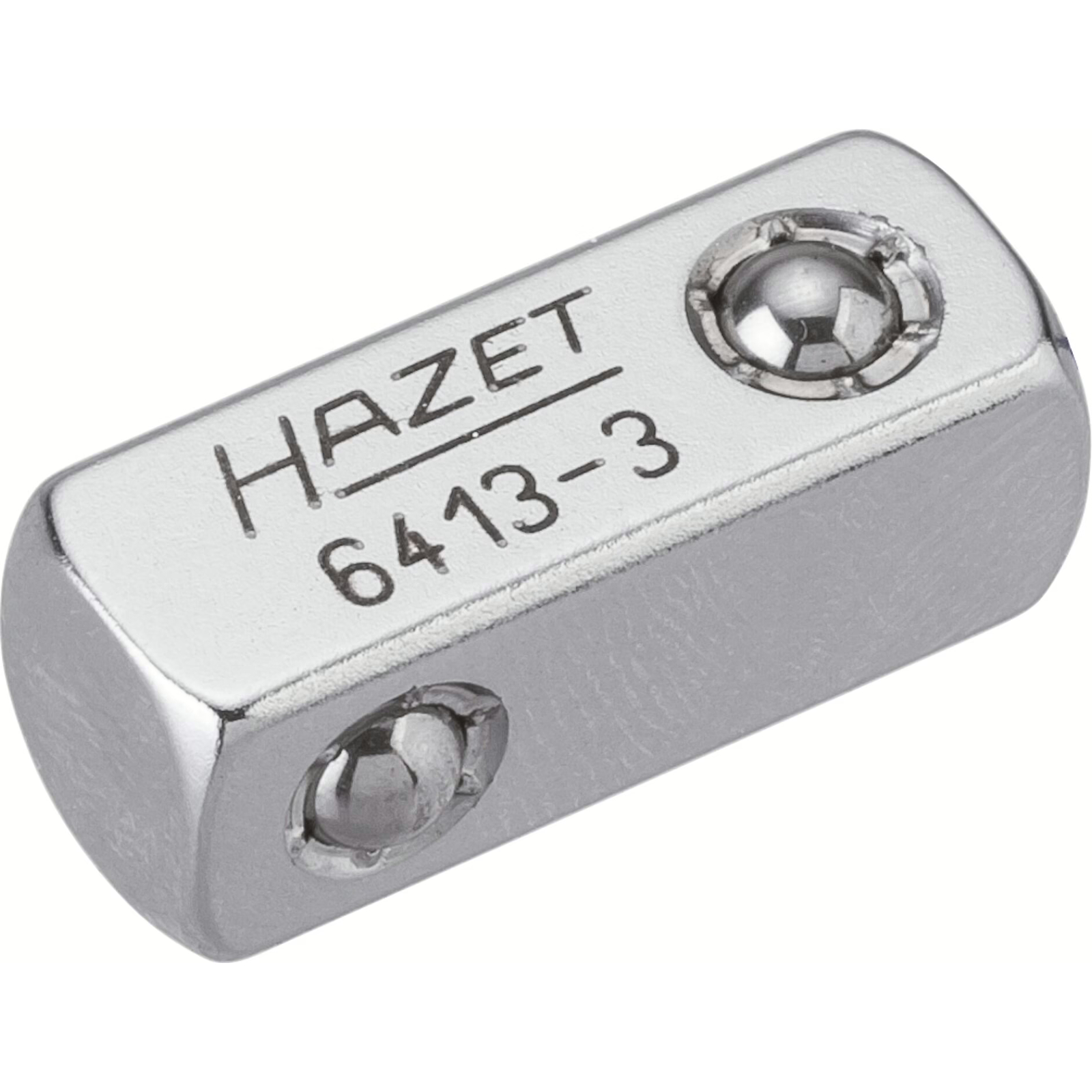 Carré traversant massif 3/8 pouce 10 mm longueur 25 mm HAZET - 6413-3