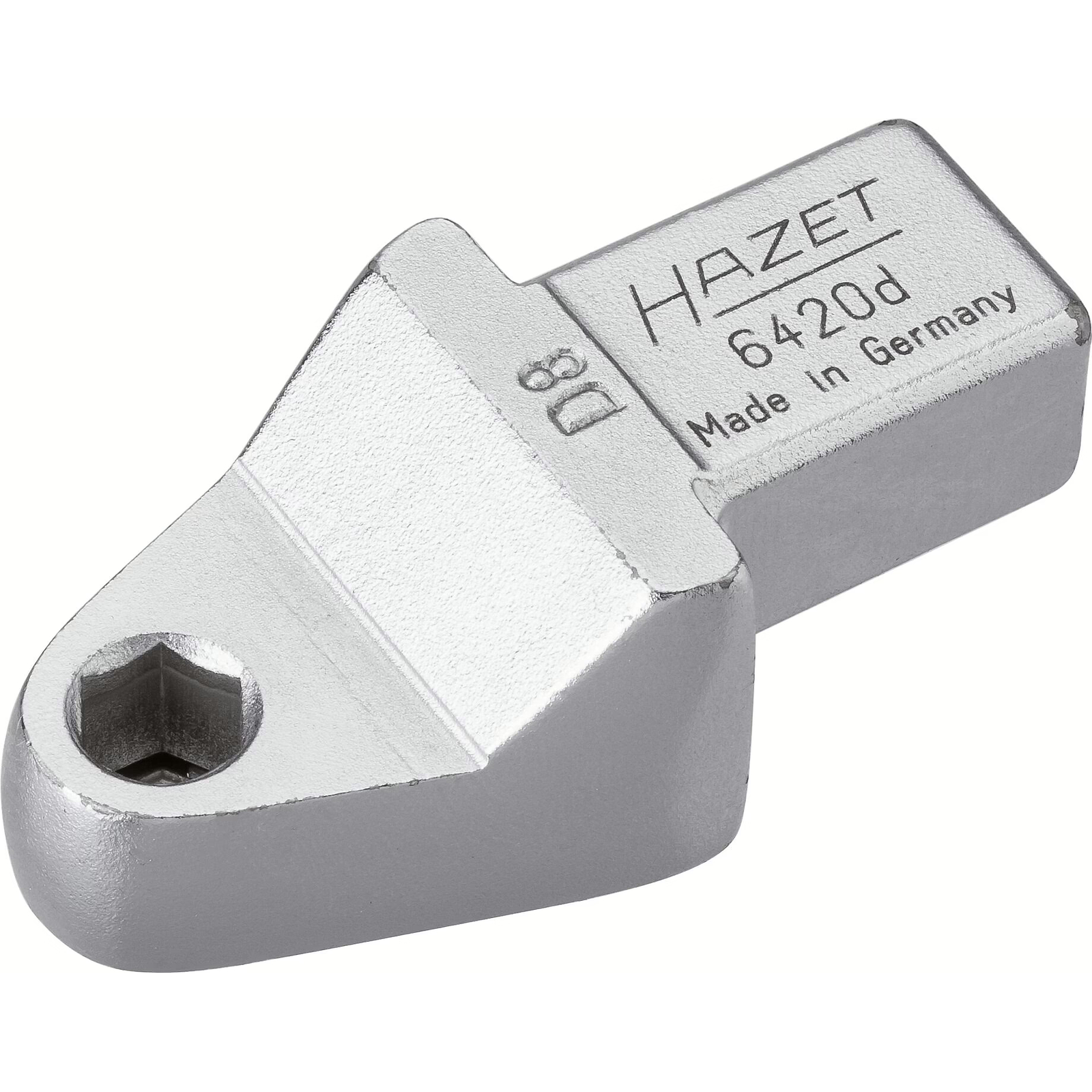 Attache mâle pour embouts-tournevis carré femelle 14 x 18 mm massif hexagone creux HAZET - 6420D