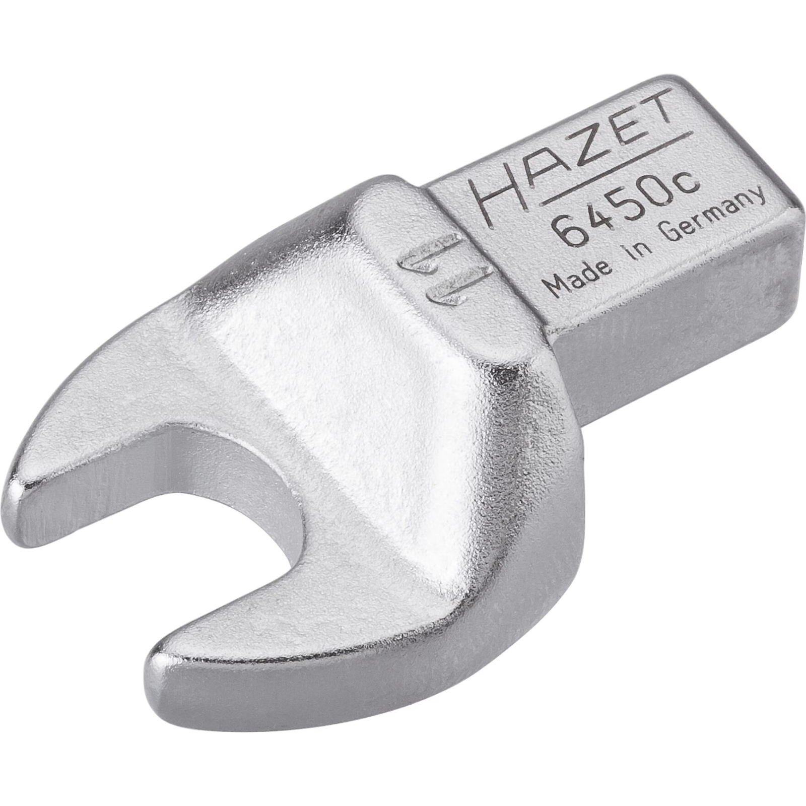 Attache mâle à fourche carré femelle 9 x 12 mm massif taille 11 mm chromée HAZET - 6450C-11