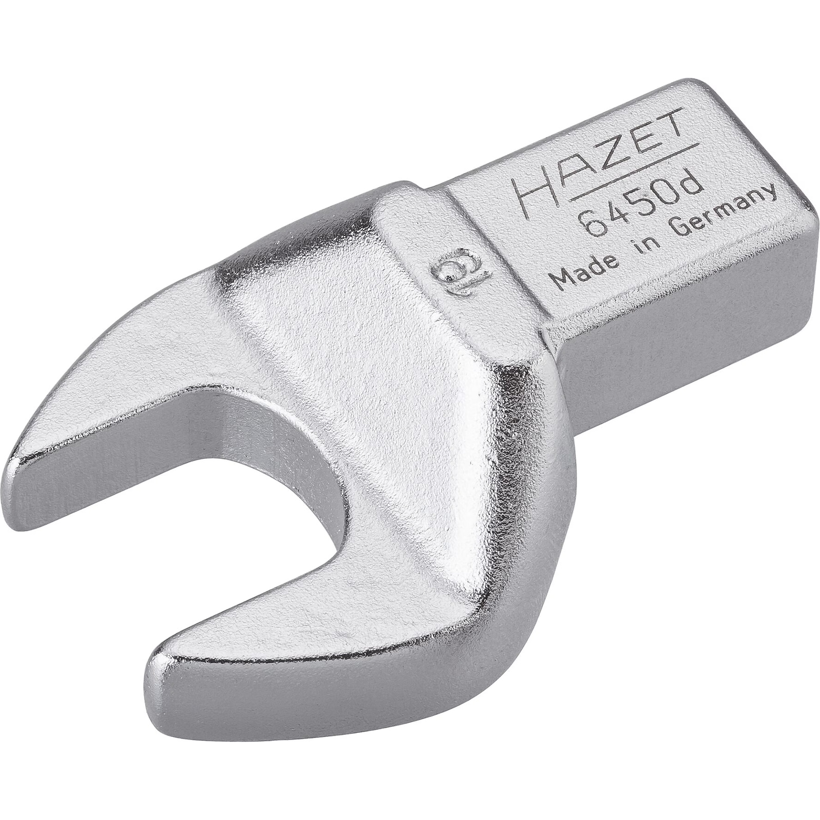 Attache mâle à fourche carré femelle 14 x 18 mm massif 19 mm chromée HAZET - 6450D-19