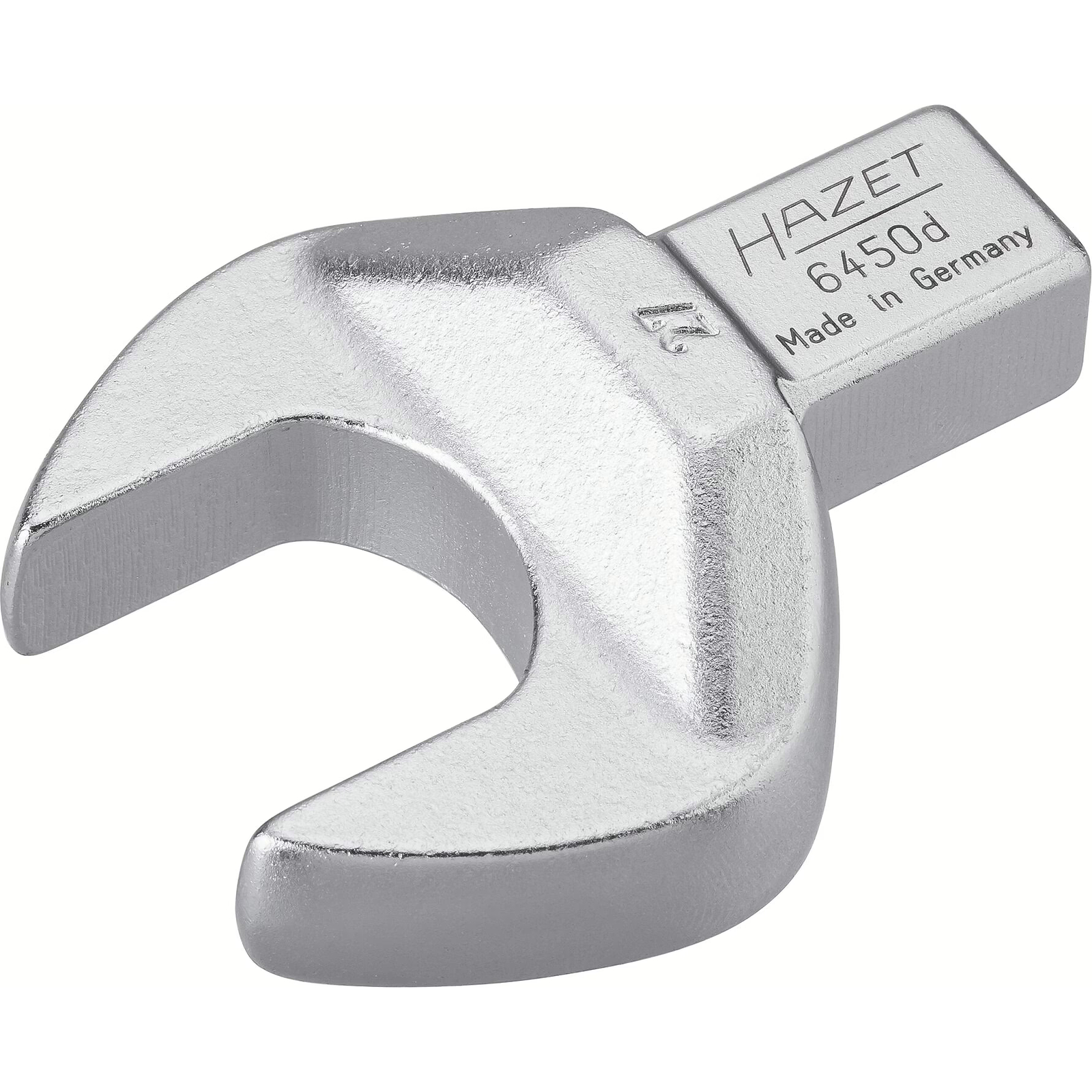 Attache mâle à fourche carré femelle 14 x 18 mm profil 6 pans taille 27 mm chromée HAZET - 6450D-27