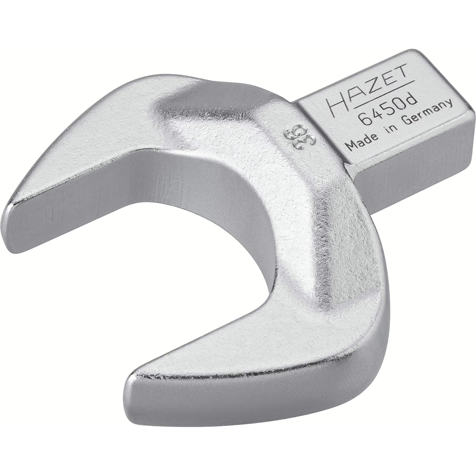 Attache mâle à fourche 36 mm carré femelle massif 14 x 18 mm profil 6 pans HAZET - 6450D-36