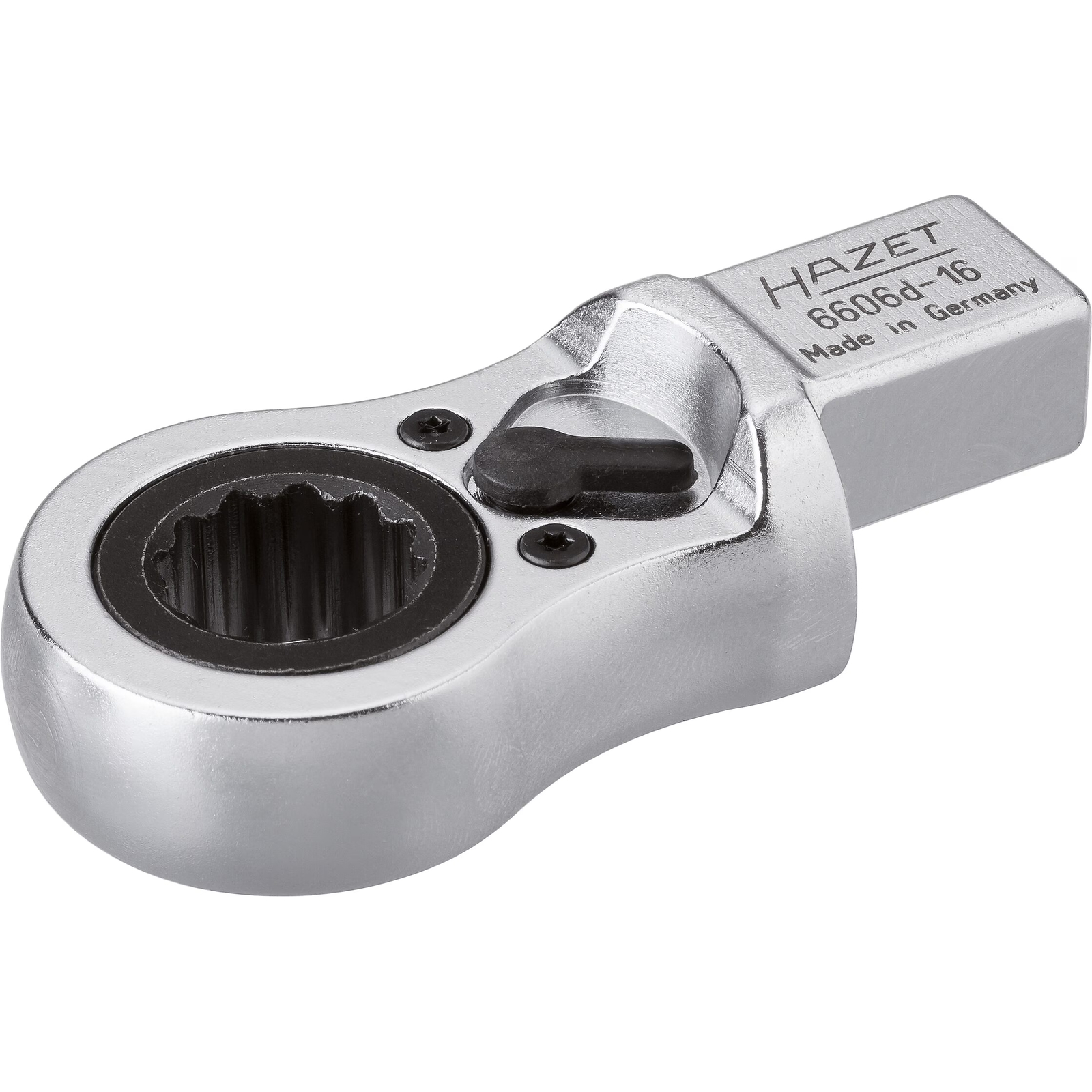 Attache mâle polygonale à cliquet carré femelle 14 x 18 mm 40 dents 9° HAZET - 6606D-16