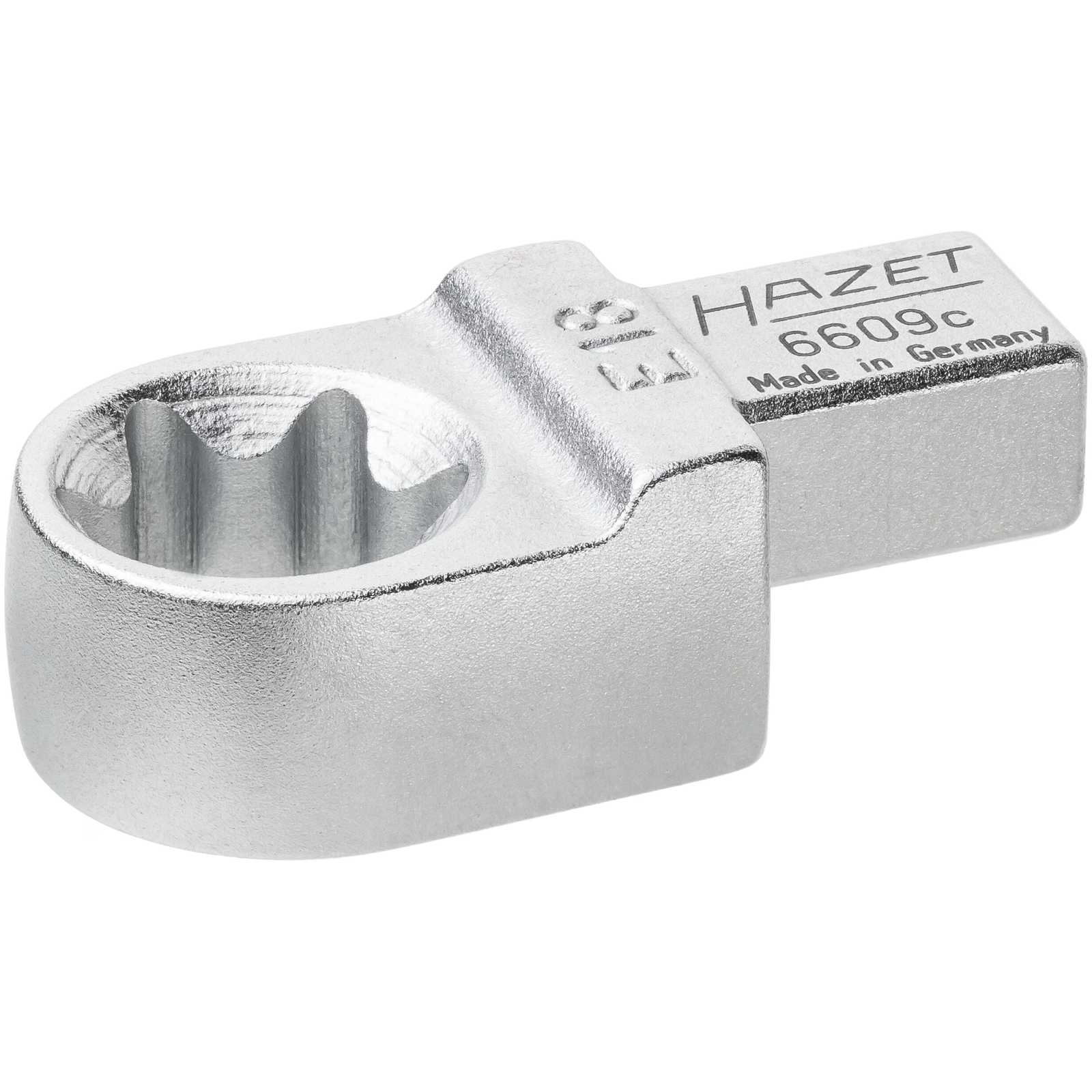 Attache mâle polygonale carré femelle 9 x 12 mm profil TORX extérieur taille E18 HAZET - 6609C-E18