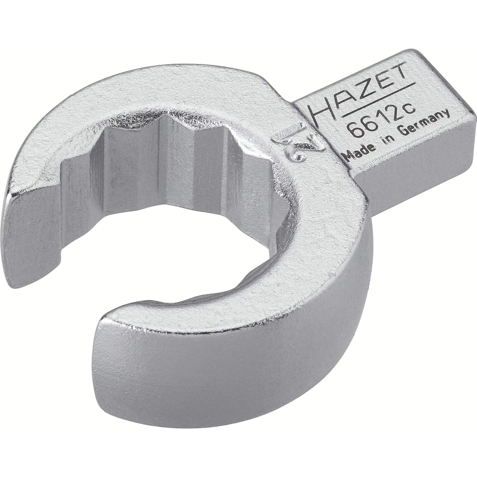 Attache mâle polygonale ouverte carré femelle 9 x 12 mm profil 12 pans HAZET - 6612C-21