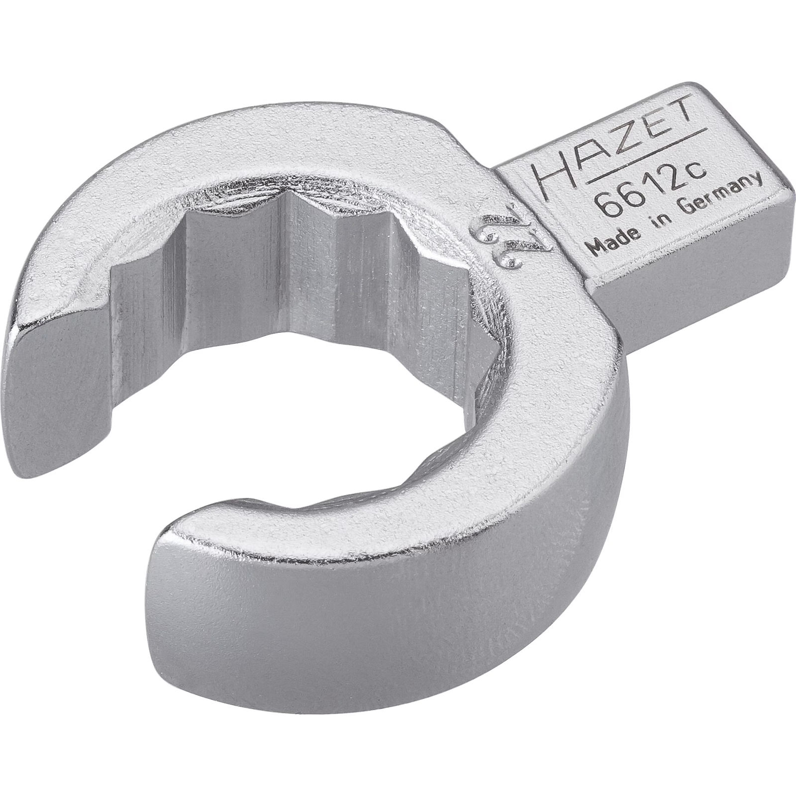 Attache mâle polygonale ouverte carré femelle 9 x 12 mm profil 12 pans HAZET - 6612C-22