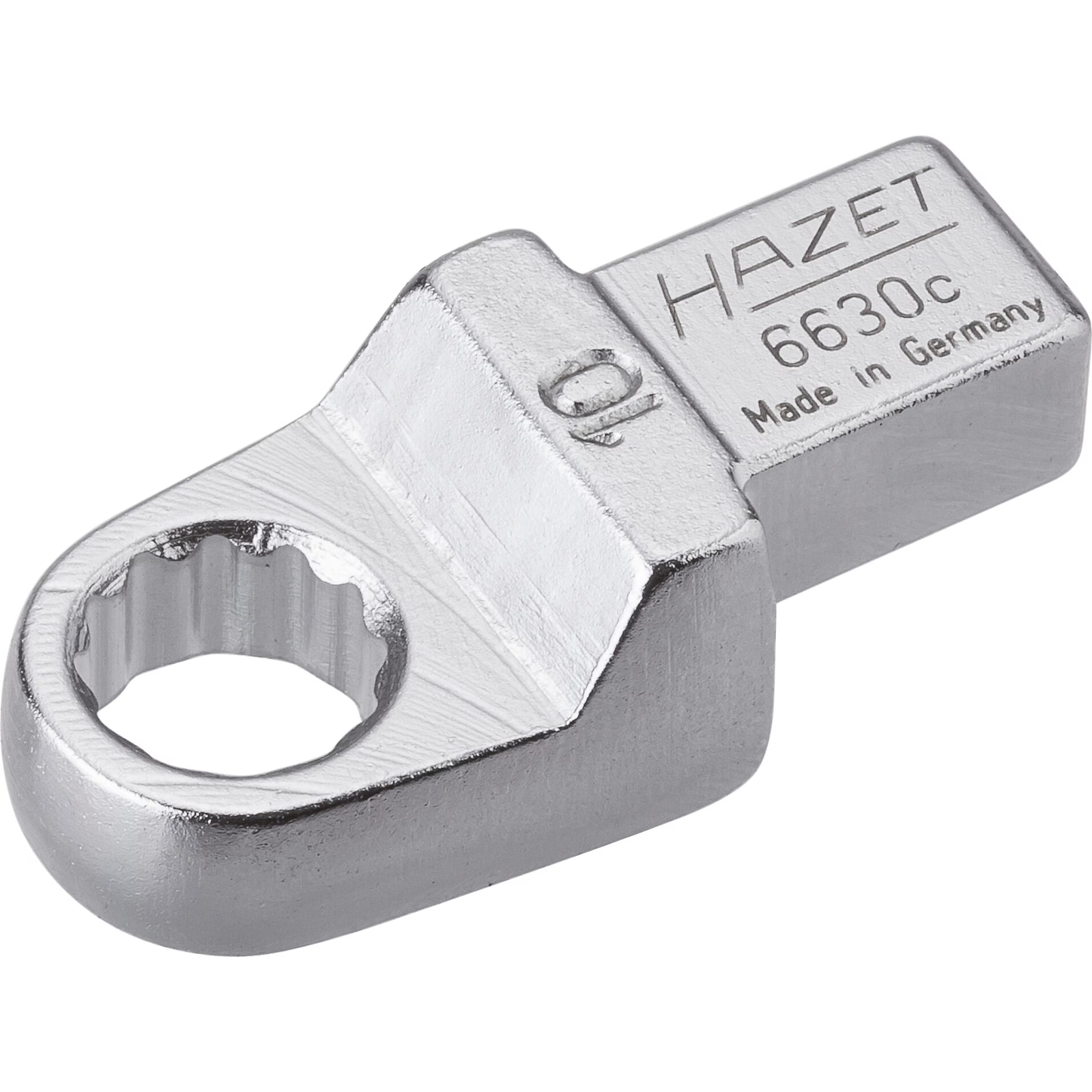 Attache mâle polygonale carré femelle 9 x 12 mm massif profil 12 pans HAZET - 6630C-10