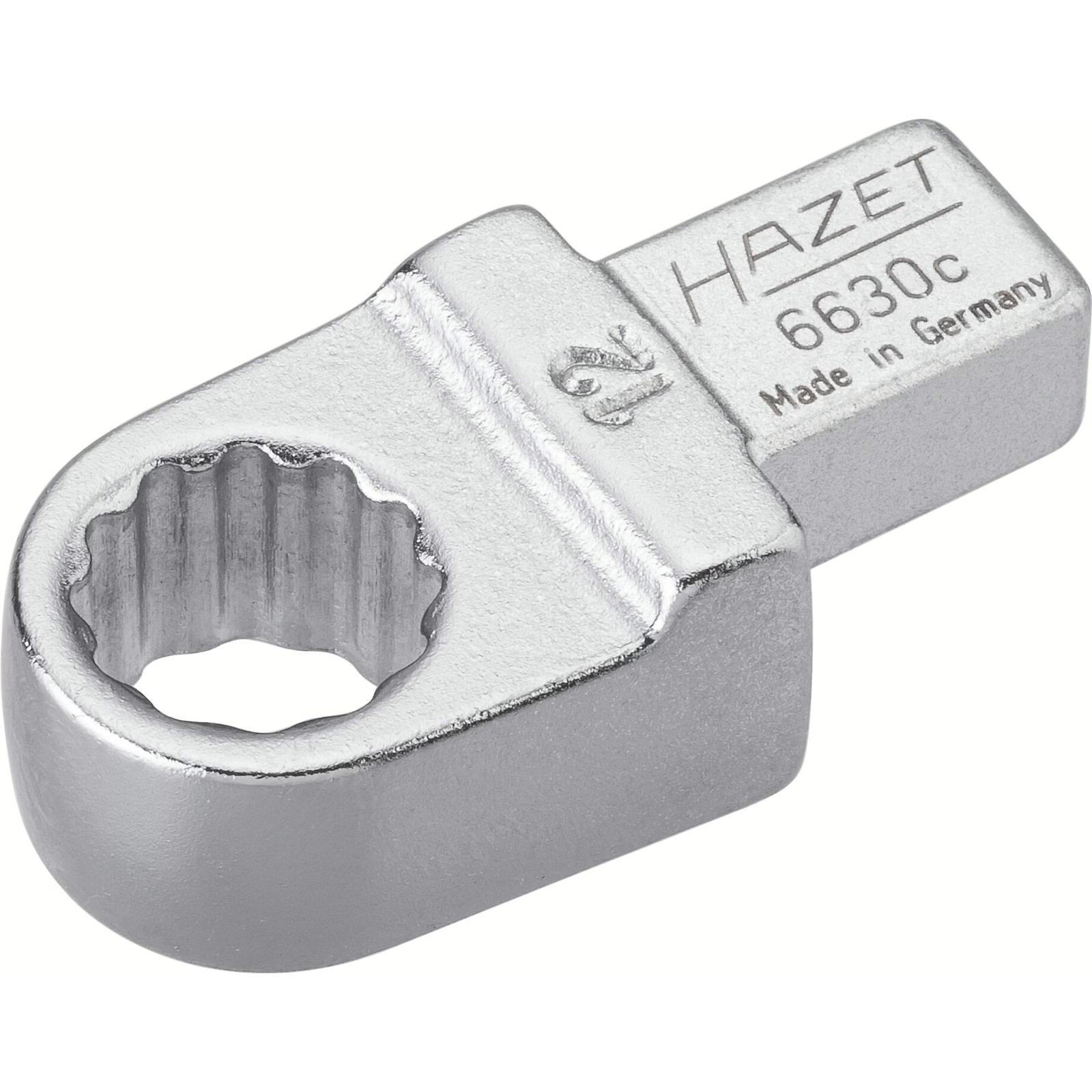 Attache mâle polygonale carré femelle 9 x 12 mm profil traction extérieur 12 pans HAZET - 6630C-12