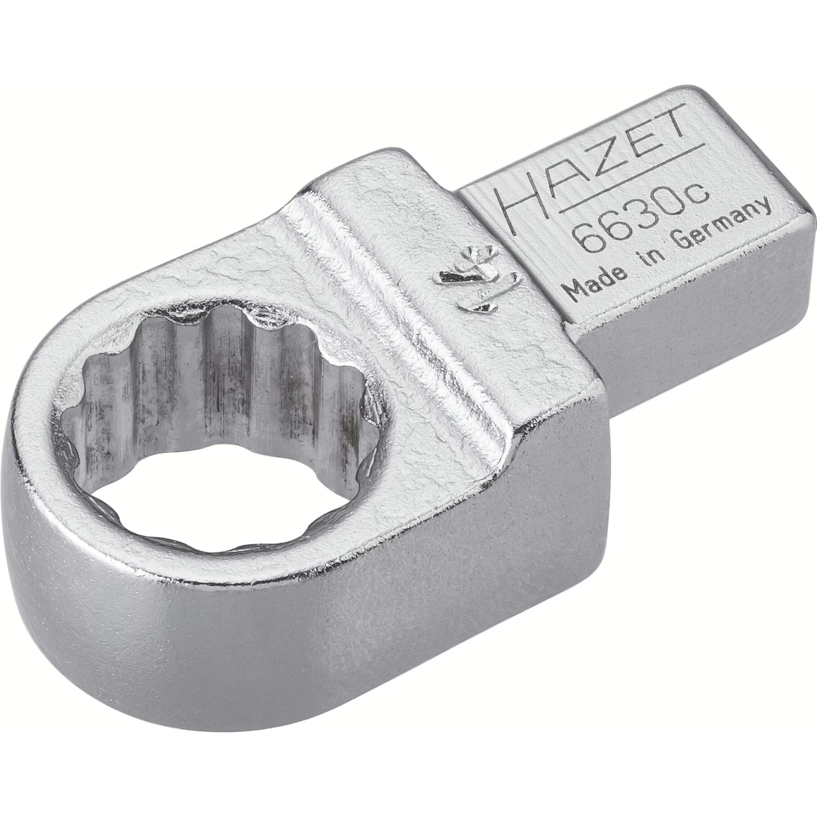 Attache mâle polygonale carré femelle 9 x 12 mm massif profil traction 12 pans HAZET - 6630C-14