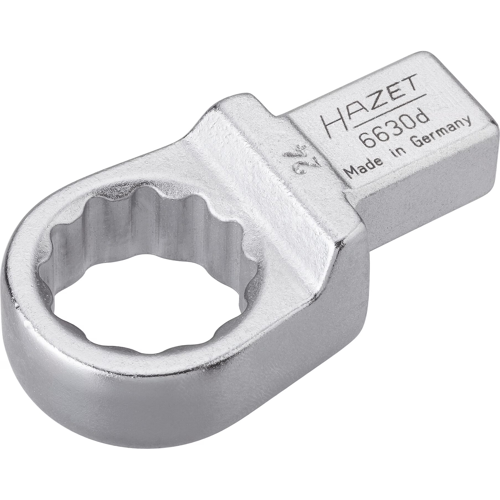 Attache mâle polygonale carré femelle 14 x 18 mm massif profil traction 12 pans HAZET - 6630D-24