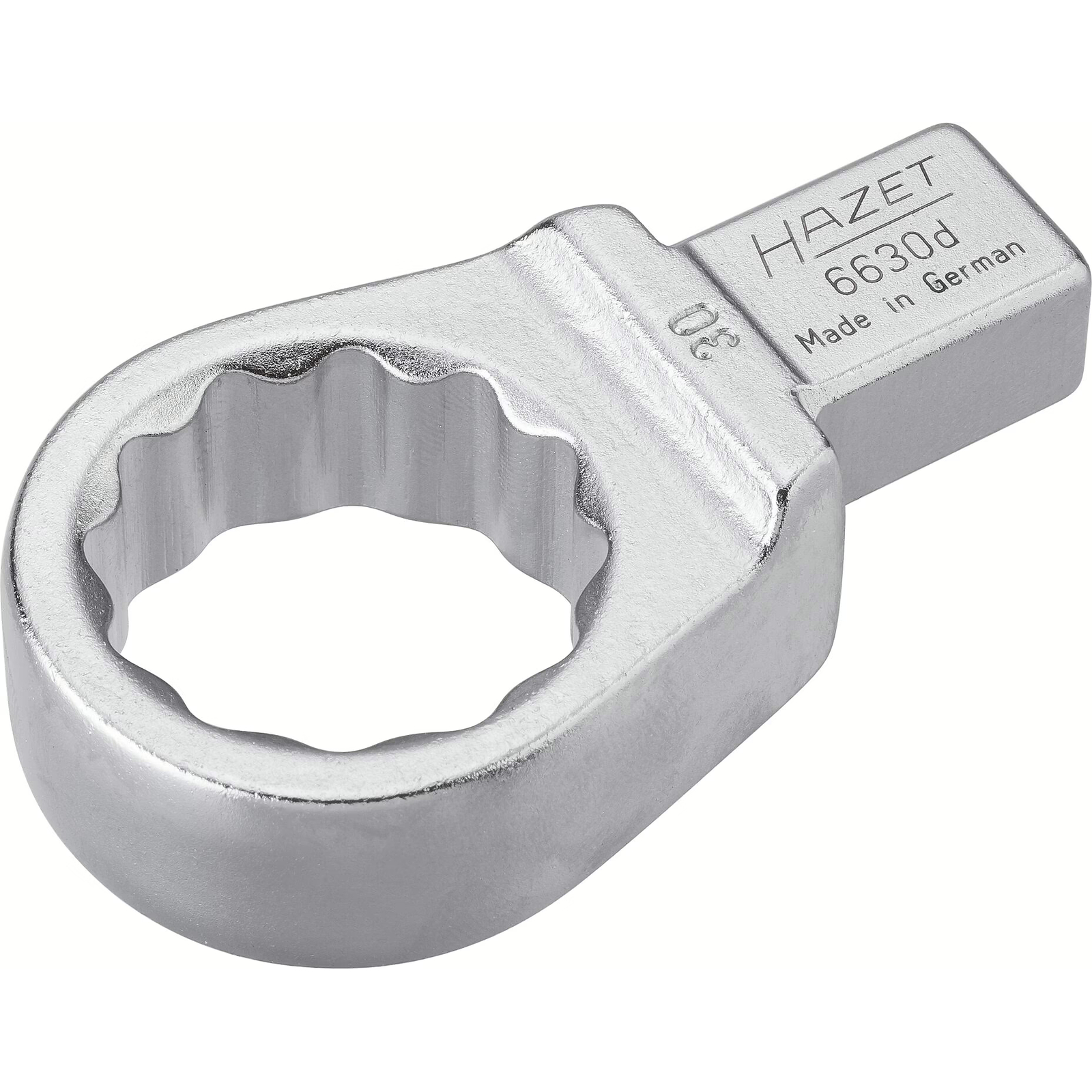 Attache mâle polygonale carré femelle 14 x 18 mm Profil traction 12 pans HAZET - 6630D-30