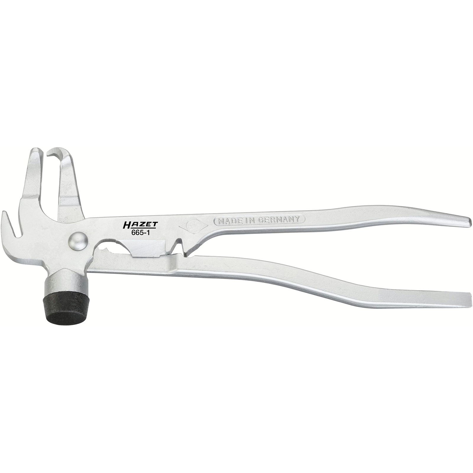 Pince à masses d’équilibrage 245 mm tête plastique chromée HAZET - 665-1