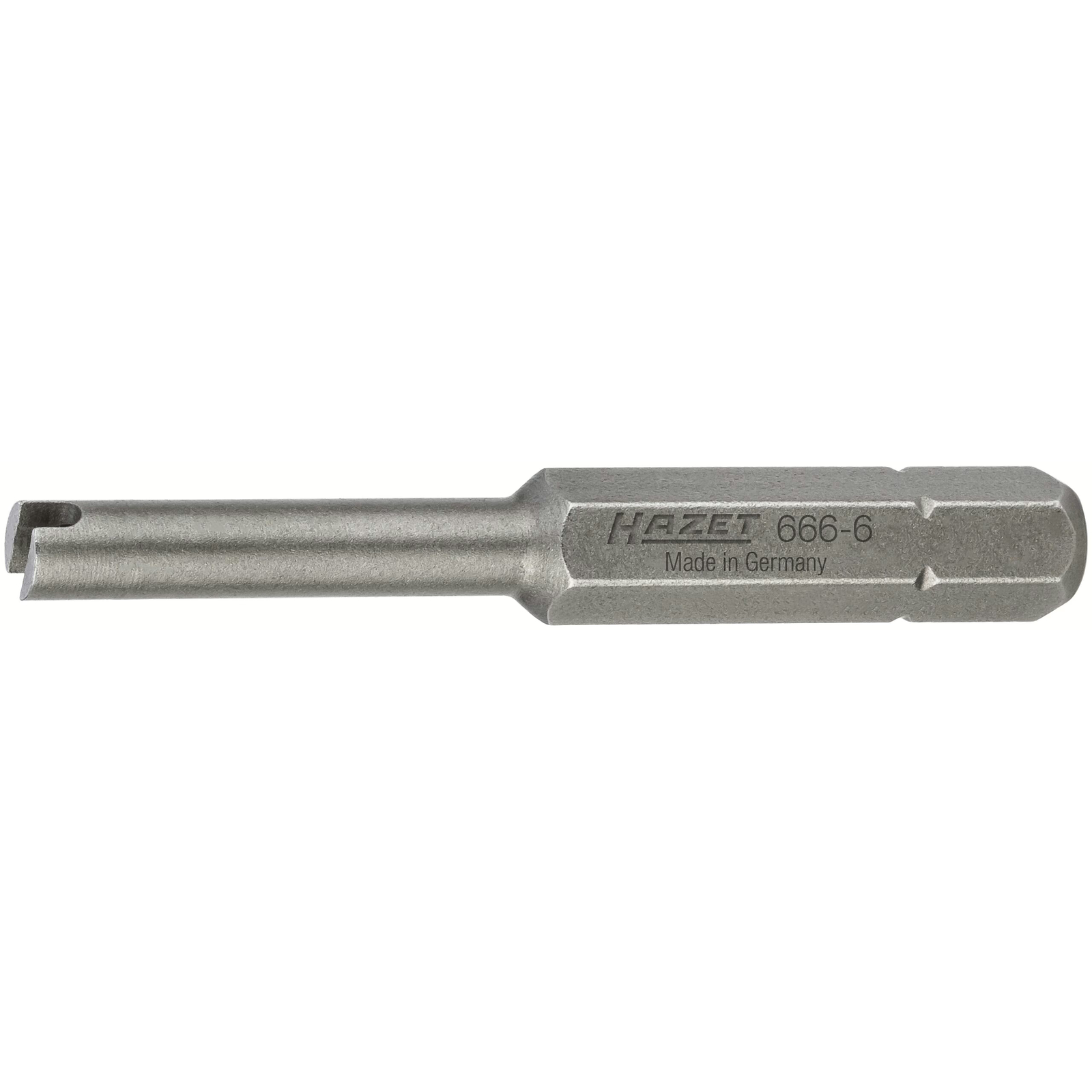 Embout tournevis valve hexagone massif 1/4
