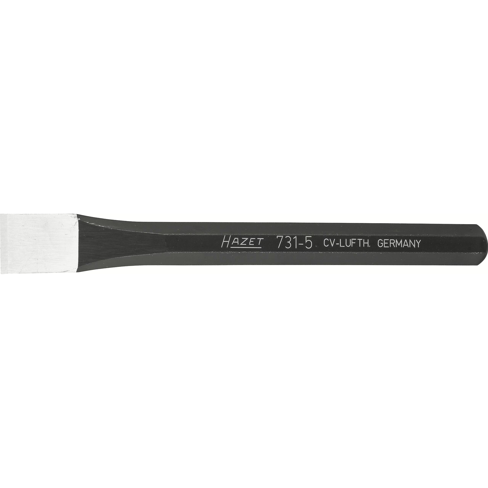 Burin plat 15 mm 150 mm tige 8 pans vernie HAZET - 731-5