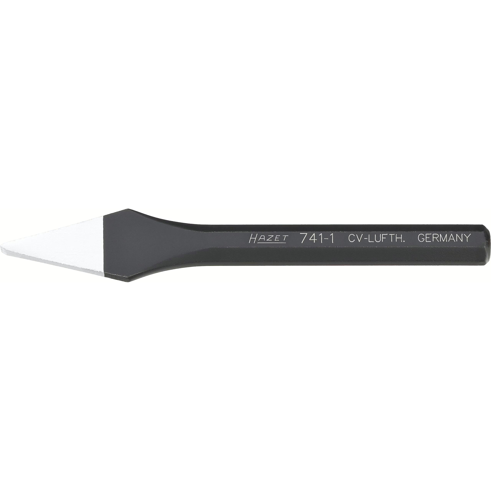Bédane 4 mm 125 mm tige 8 pans vernie HAZET - 741-1