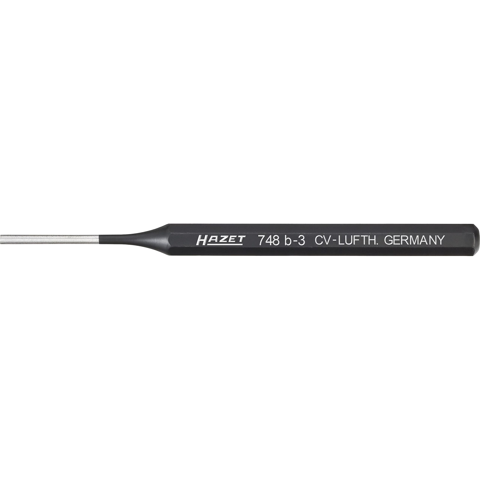 Chasse-goupilles 2 mm 150 mm tige 8 pans DIN 6450 forme C HAZET - 748B-2