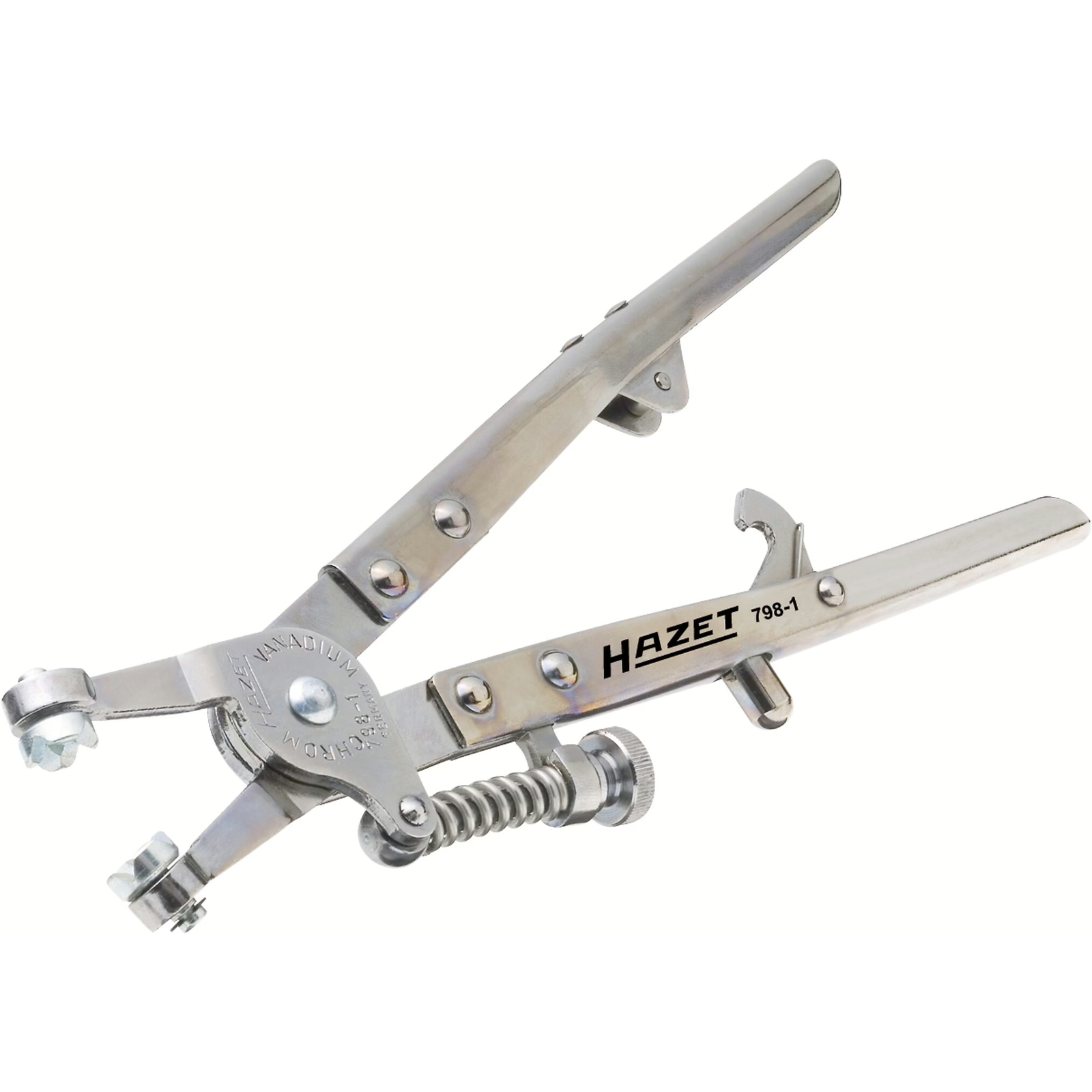 Pince colliers de serrage 45 mm mâchoires pivotantes 285 mm HAZET - 798-1