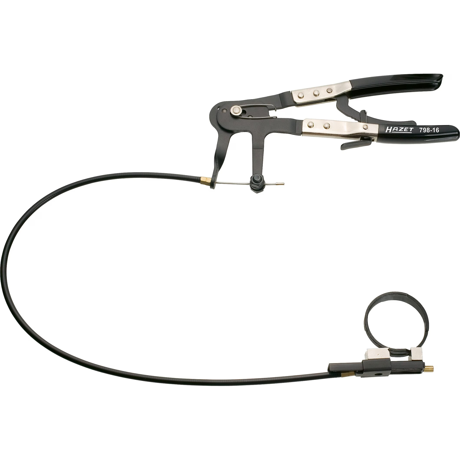 Pince pour colliers de serrage spécial extrémités parallèles 875 mm manches trempées HAZET - 798-16