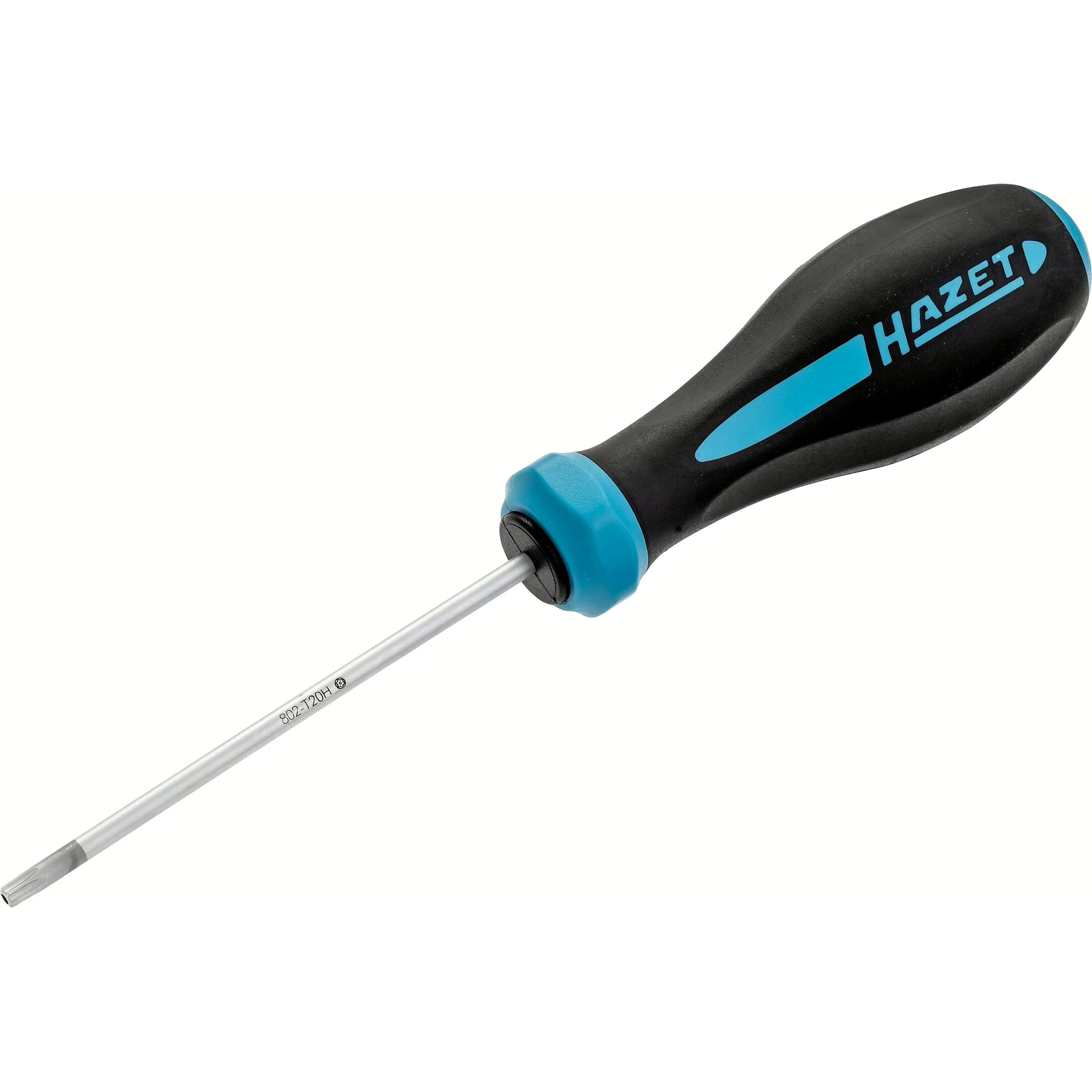 Tournevis TORX tamper résistant T20H manche 3 composants antidérapant HAZET - 802-T20H