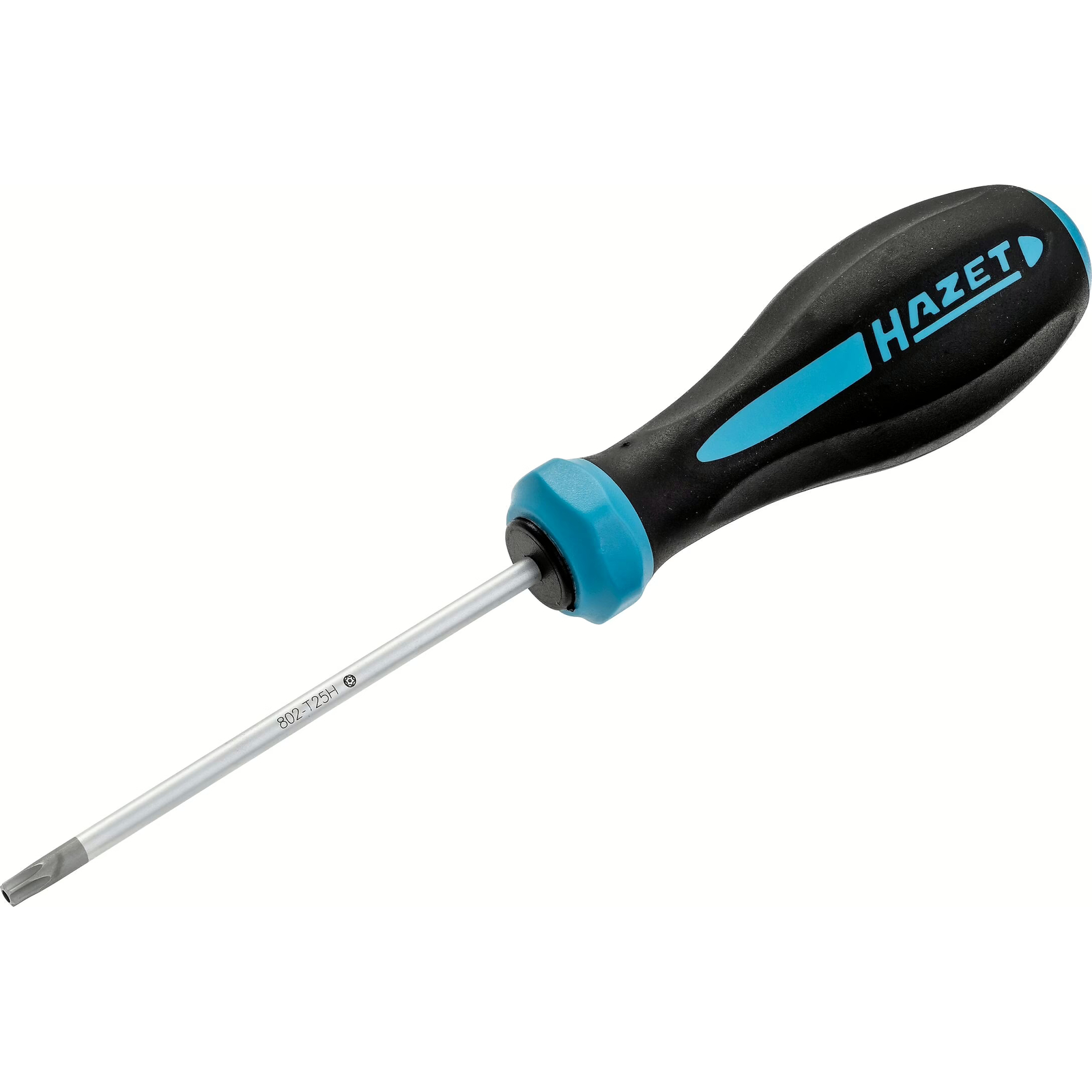 Tournevis HEXAnamic profil TORX tamper résistant T25H manche 3 composants antidérapant HAZET - 802-T25H