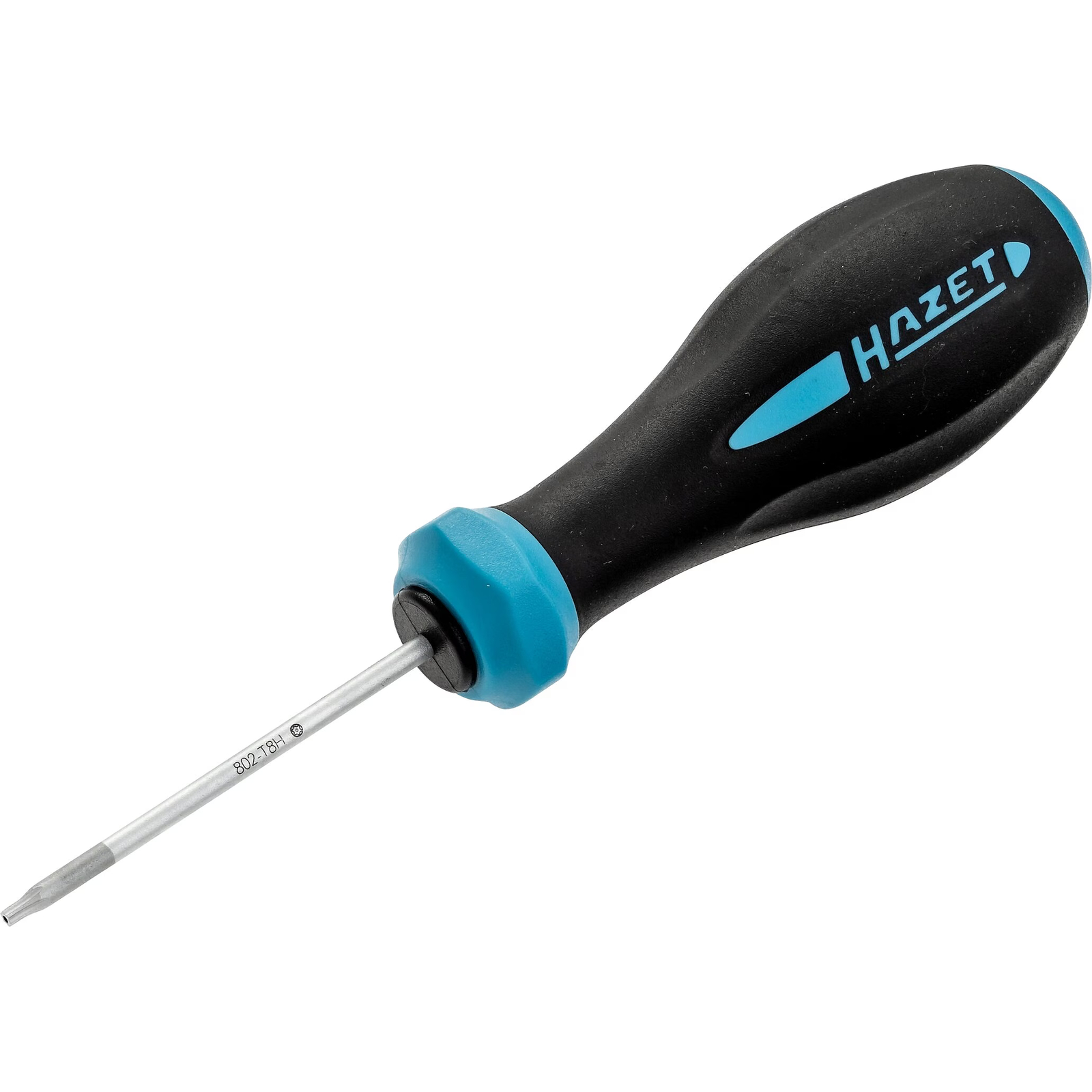 Tournevis HEXAnamic profil TORX tamper résistant taille T8H manche 3 composants antidérapant HAZET - 802-T8H