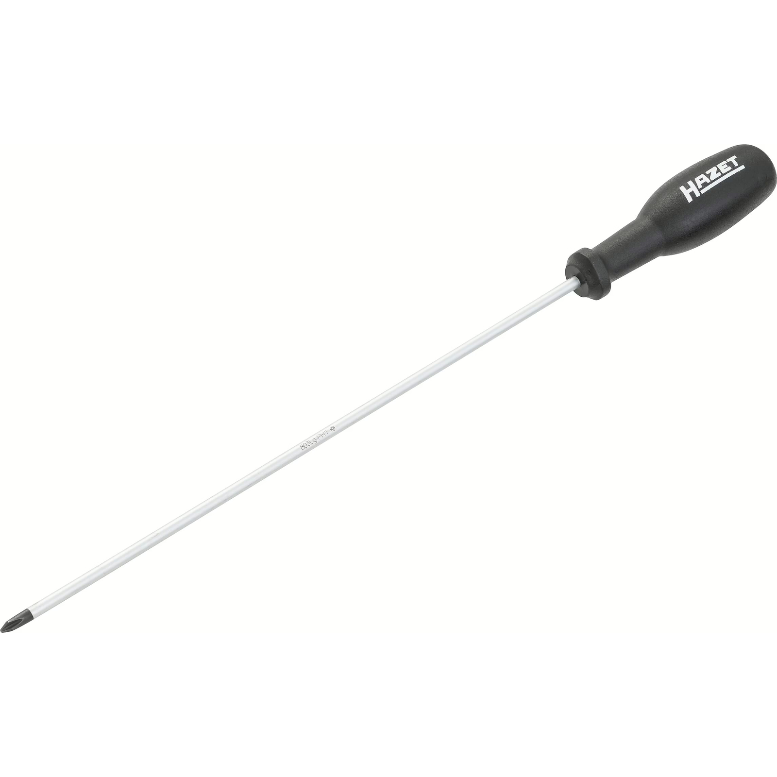 Tournevis Phillips PH1 lame ronde extra-longue manche trinamic ergonomique HAZET - 803LG-PH1