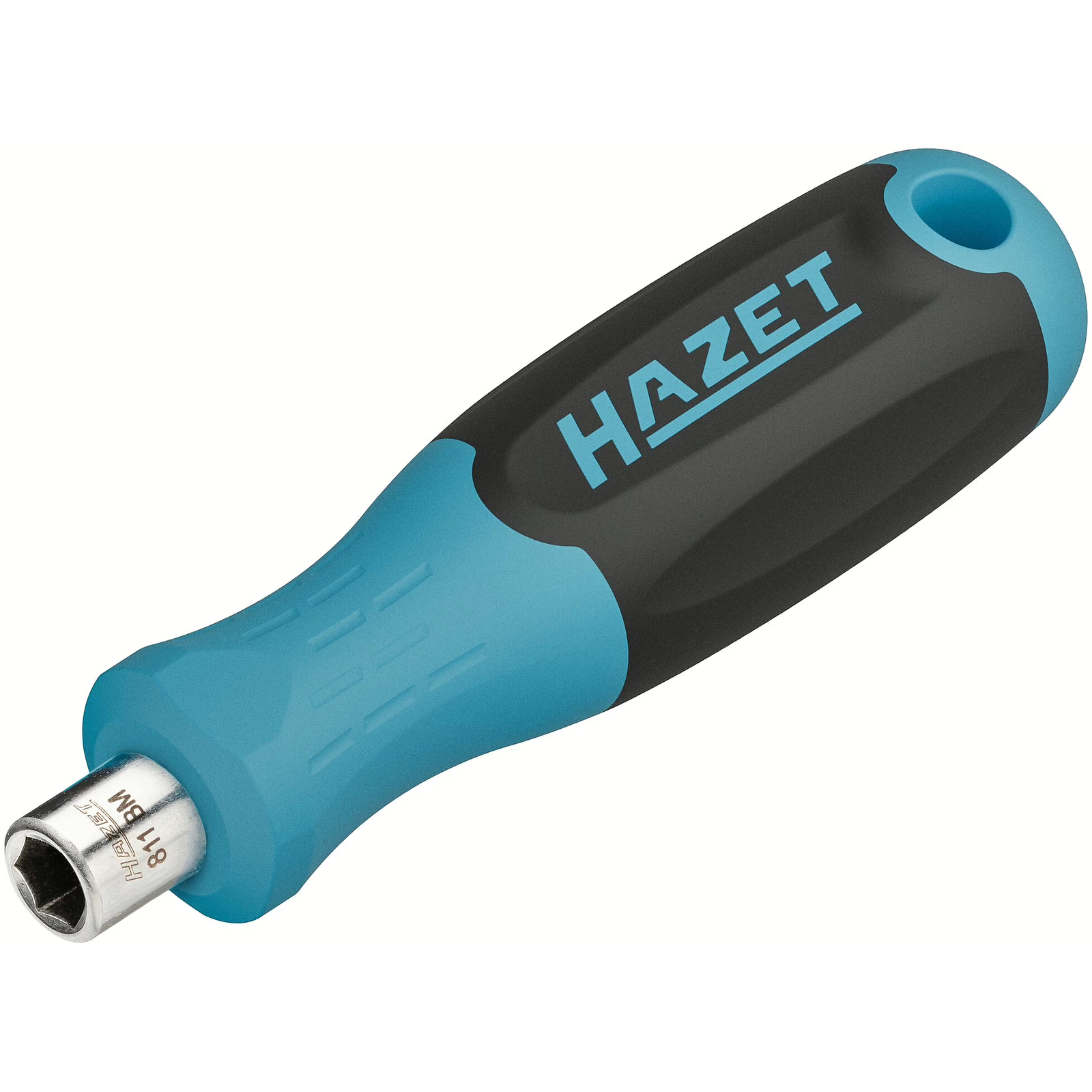 Porte-embouts hexagone creux 1/4 pouce 115 mm manche antidérapant aimanté HAZET - 811BM