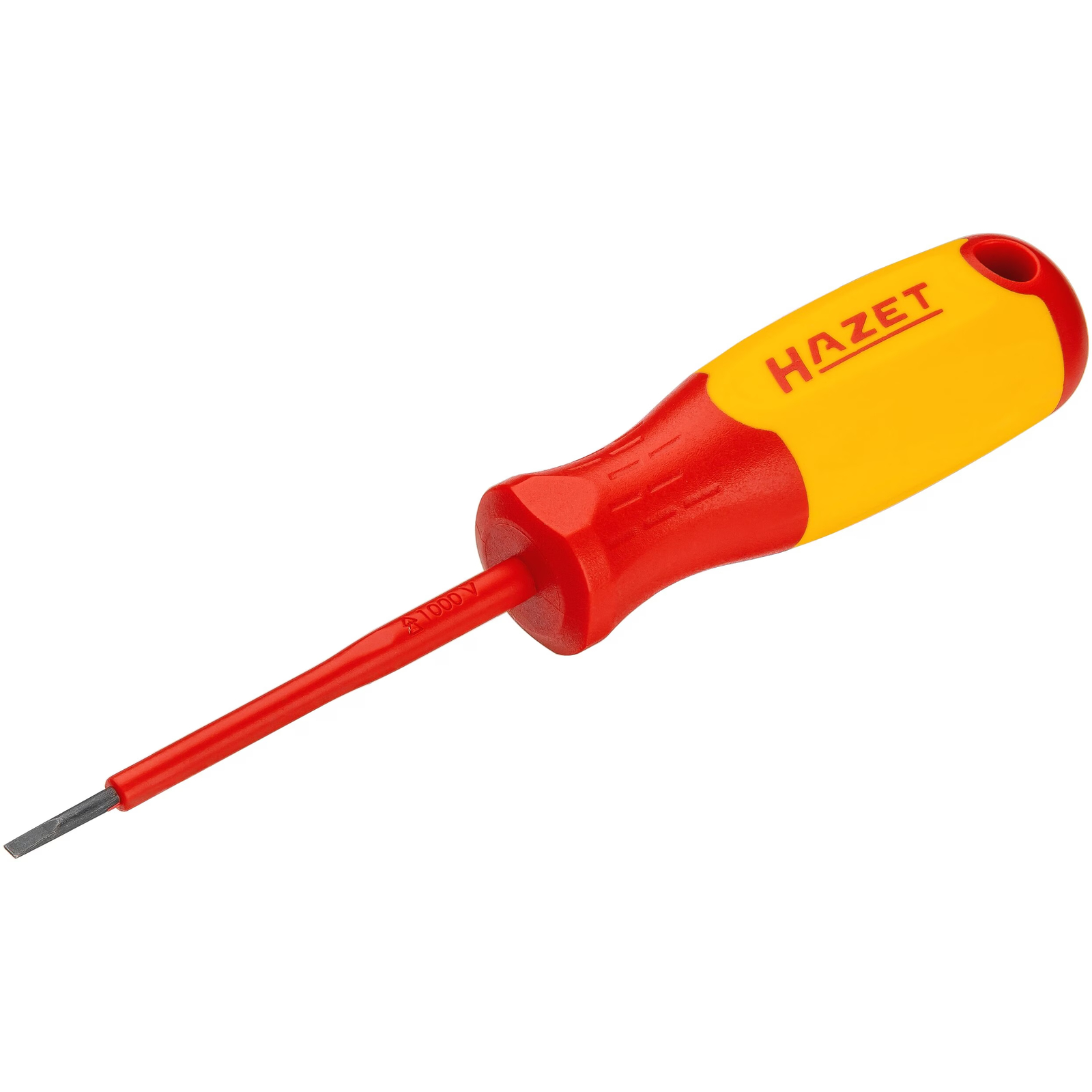 Tournevis d'électricien fente 0,4 x 2,5 mm isolation IEC 60900 manche 3 composants HAZET - 811KV-25