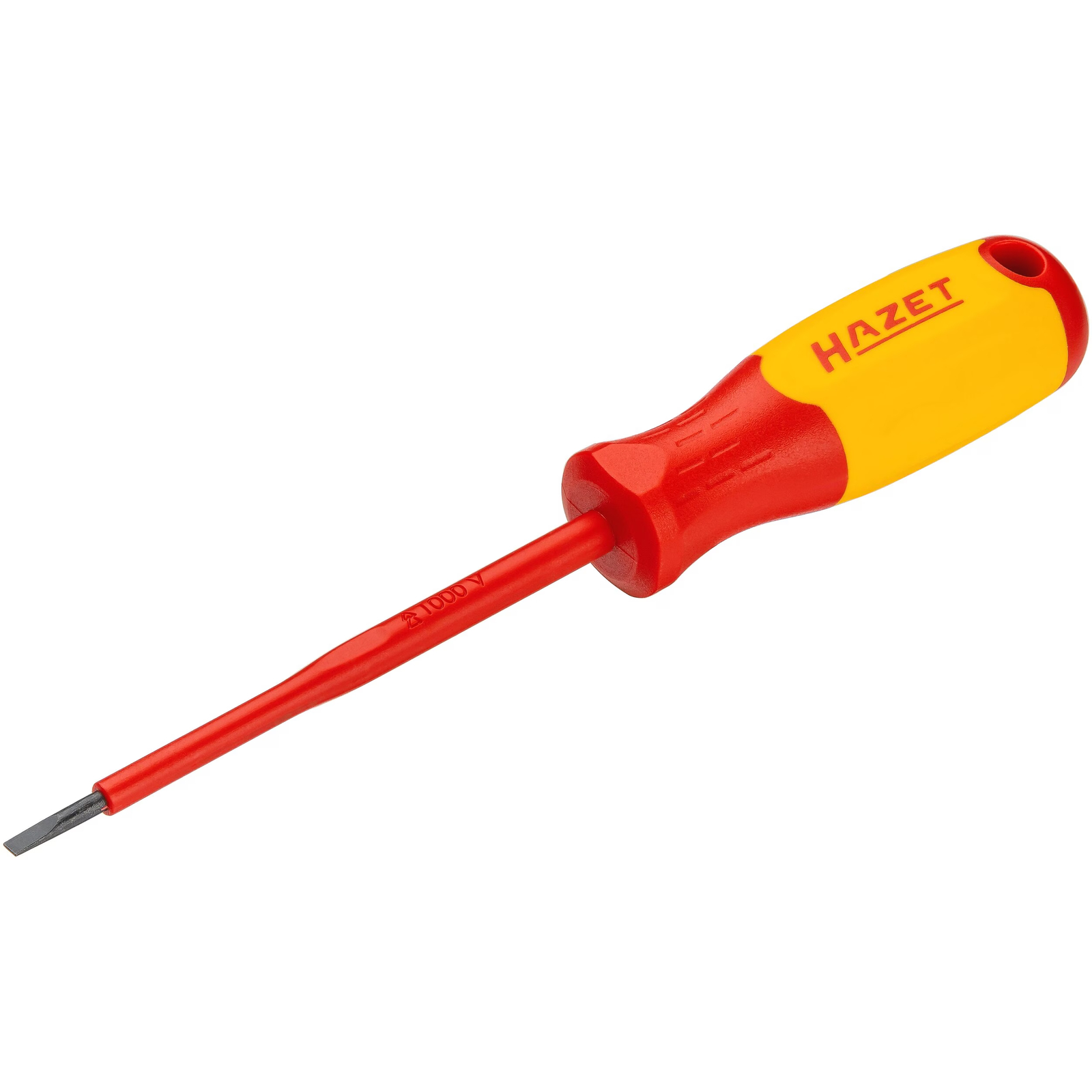 Tournevis d'électricien fente 0,5 x 3 mm avec isolation manche ergonomique HAZET - 811KV-30