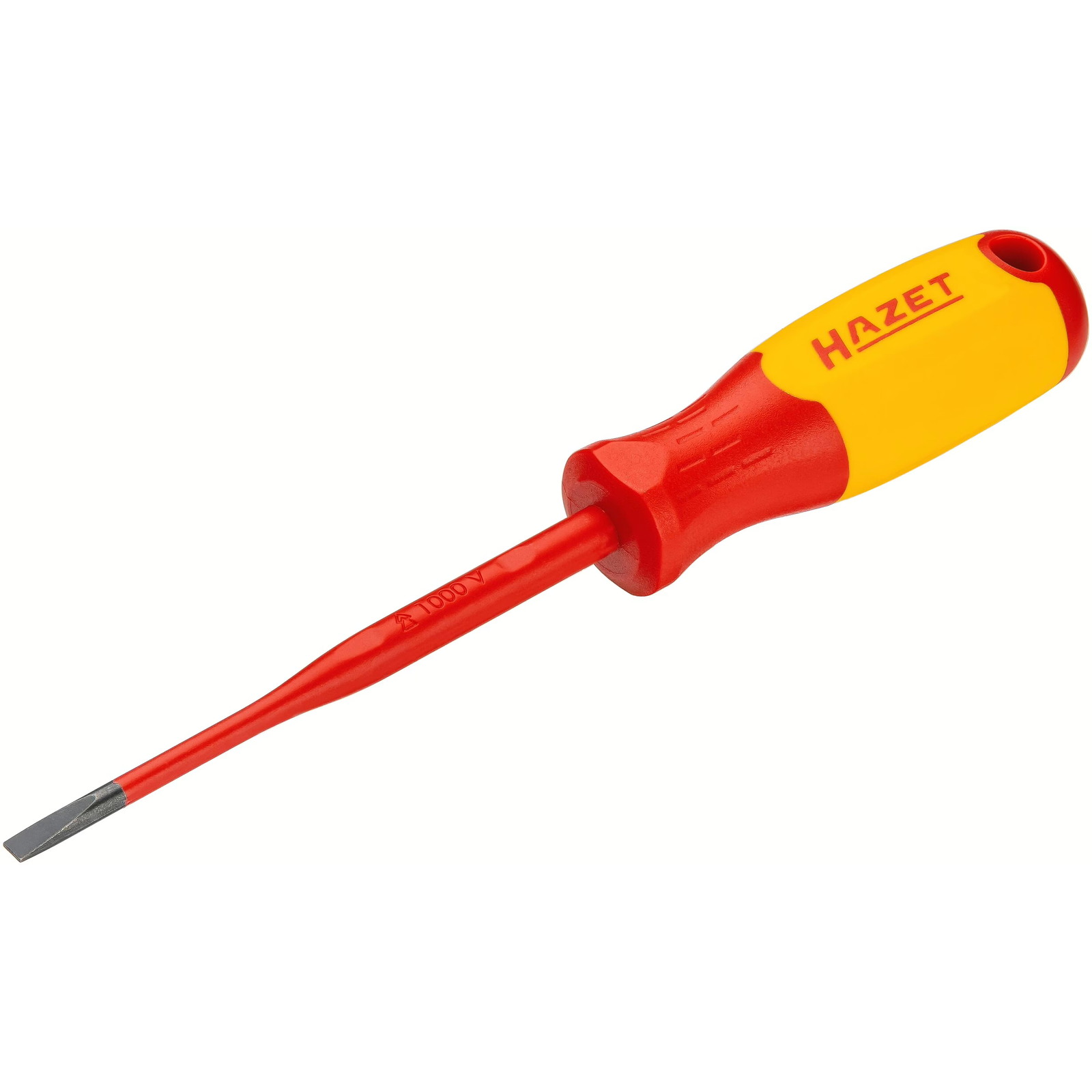 Tournevis d'électricien lame slim 0,8 x 4 mm avec isolation IEC 60900 manche ergonomique HAZET - 811KV-40