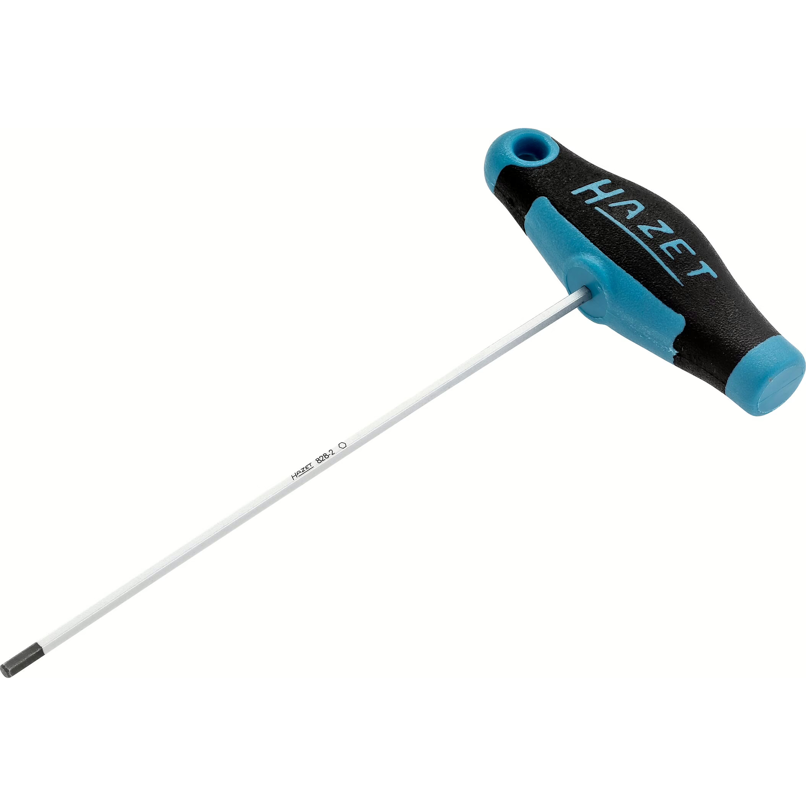 Tournevis manche en T bimatière profil six pans intérieurs 2 mm ergonomique HAZET - 828-2