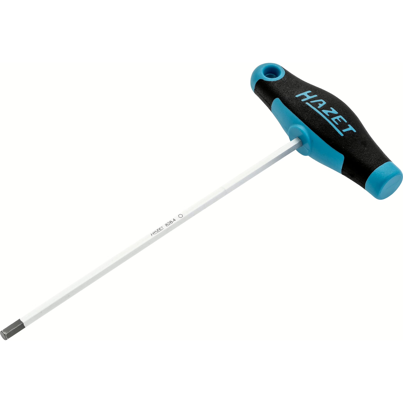 Tournevis manche en T bimatière profil six pans 4 mm ergonomique HAZET - 828-4