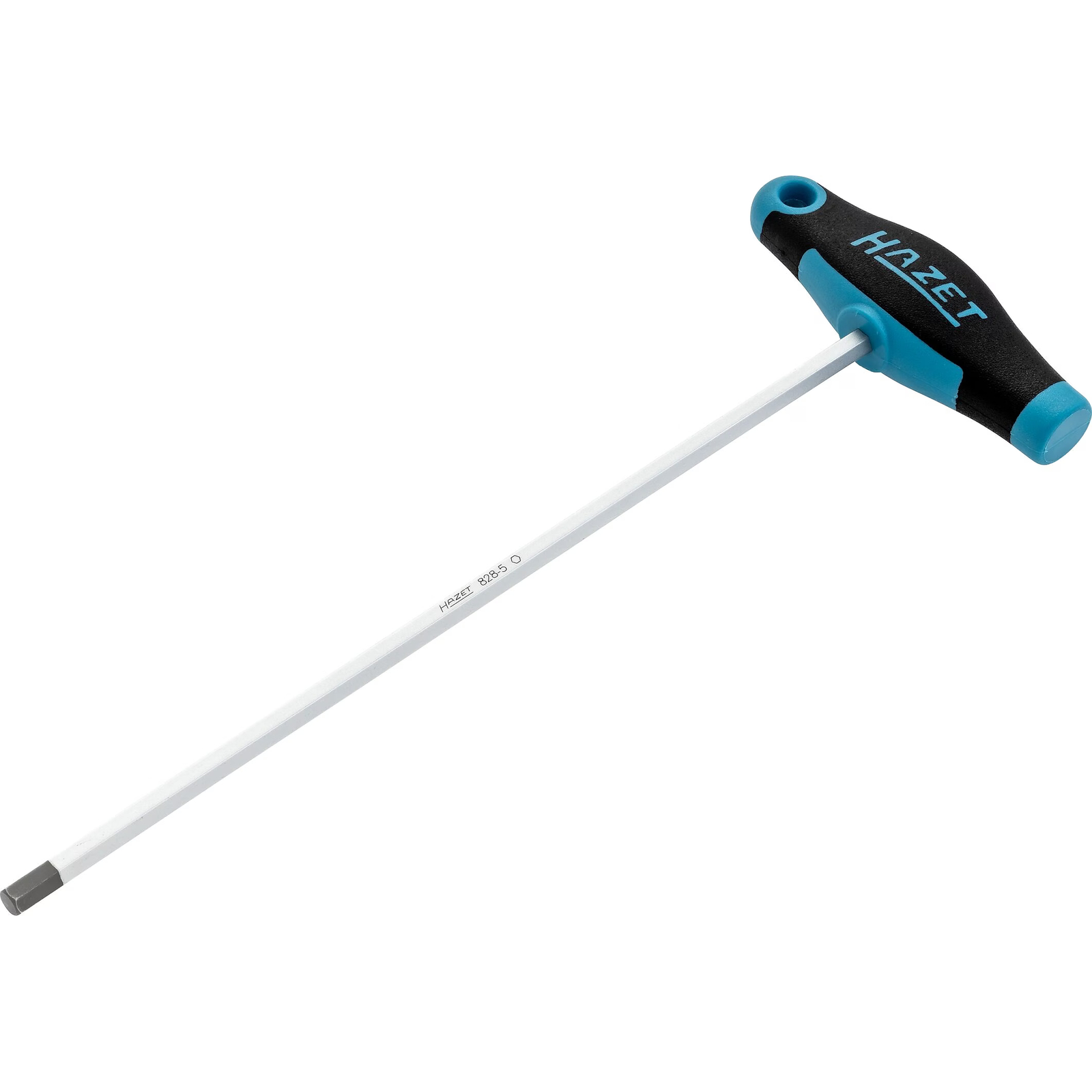 Tournevis manche en T bimatière profil six pans intérieurs 5 mm ergonomique HAZET - 828-5