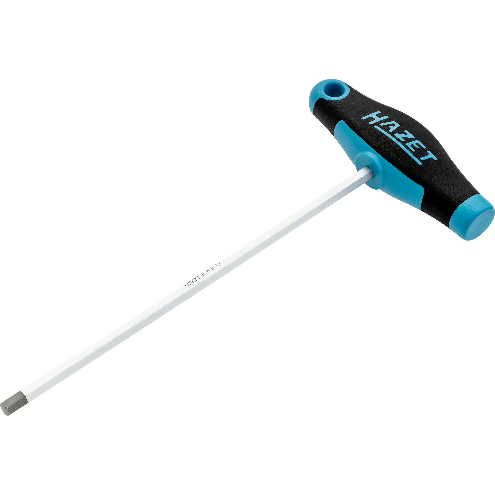 Tournevis manche en T bimatière profil six pans intérieurs 6 mm HAZET - 828-6
