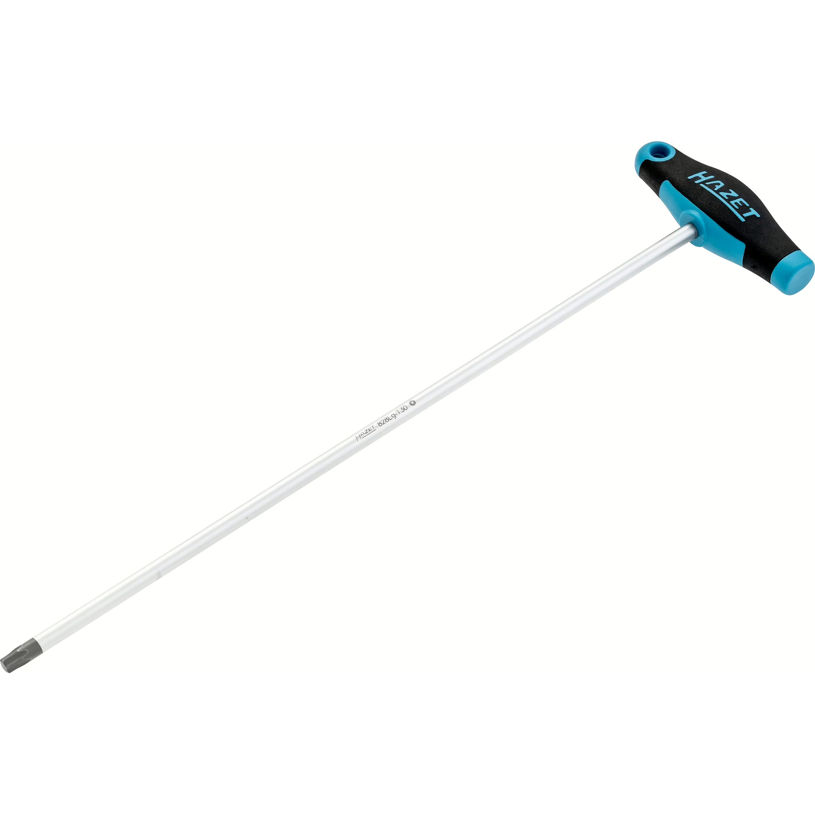 Tournevis manche en T bimatière profil TORX intérieur T30 extra-long HAZET - 828LG-T30