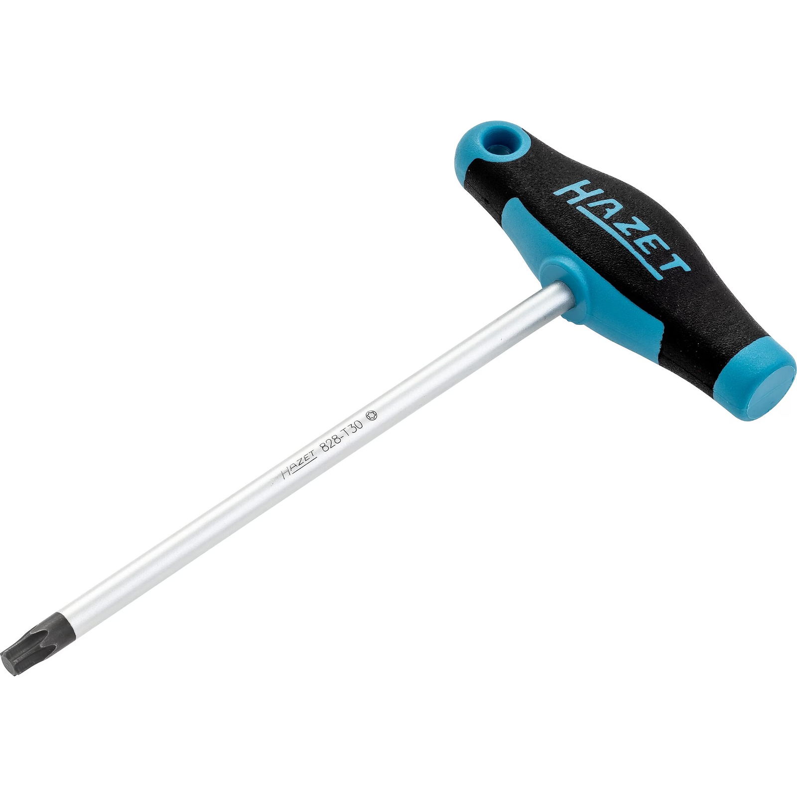 Tournevis manche en T bimatière Profil TORX intérieur T30 156 mm ergonomique HAZET - 828-T30