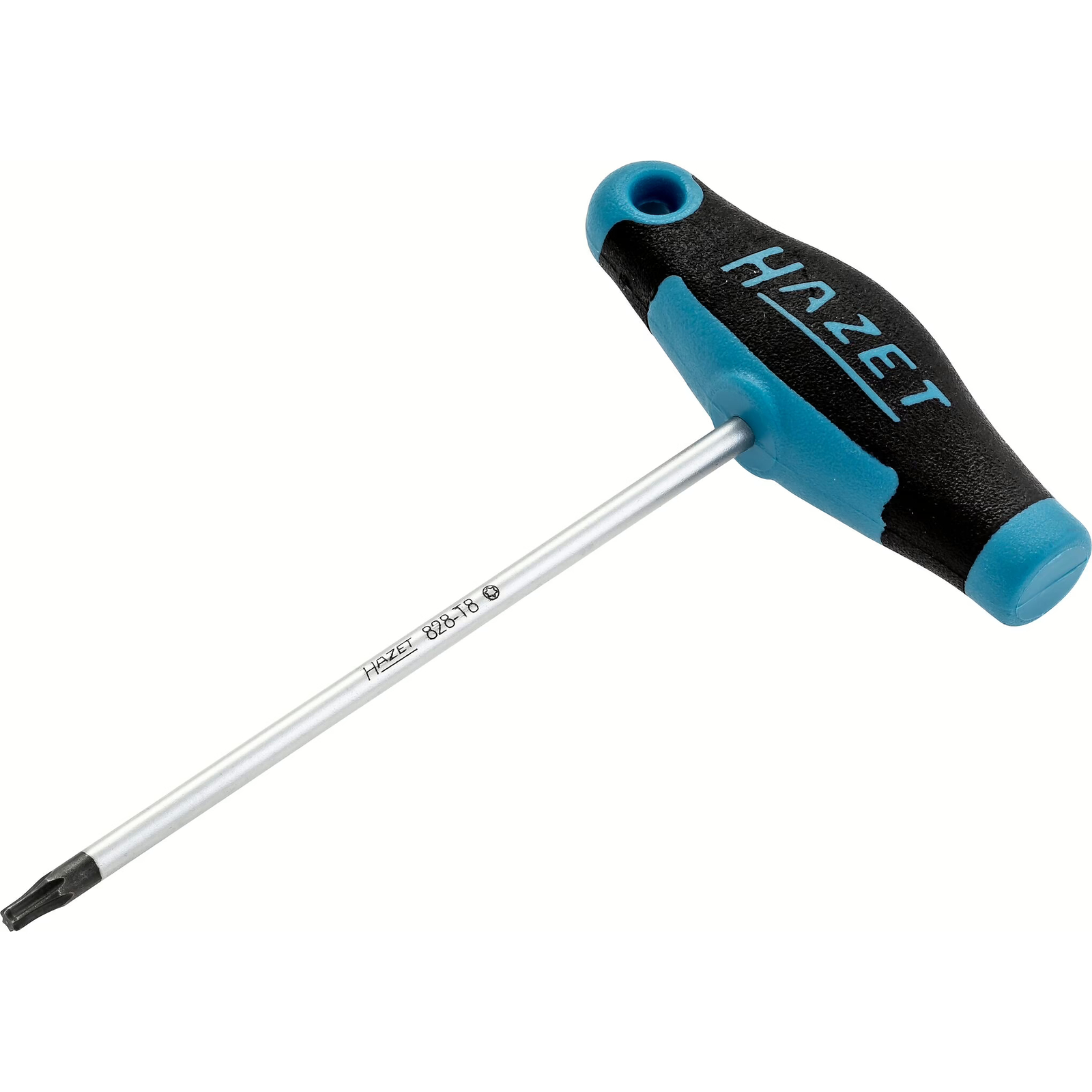 Tournevis manche en T bimatière profil TORX intérieur T8 98 mm HAZET - 828-T8